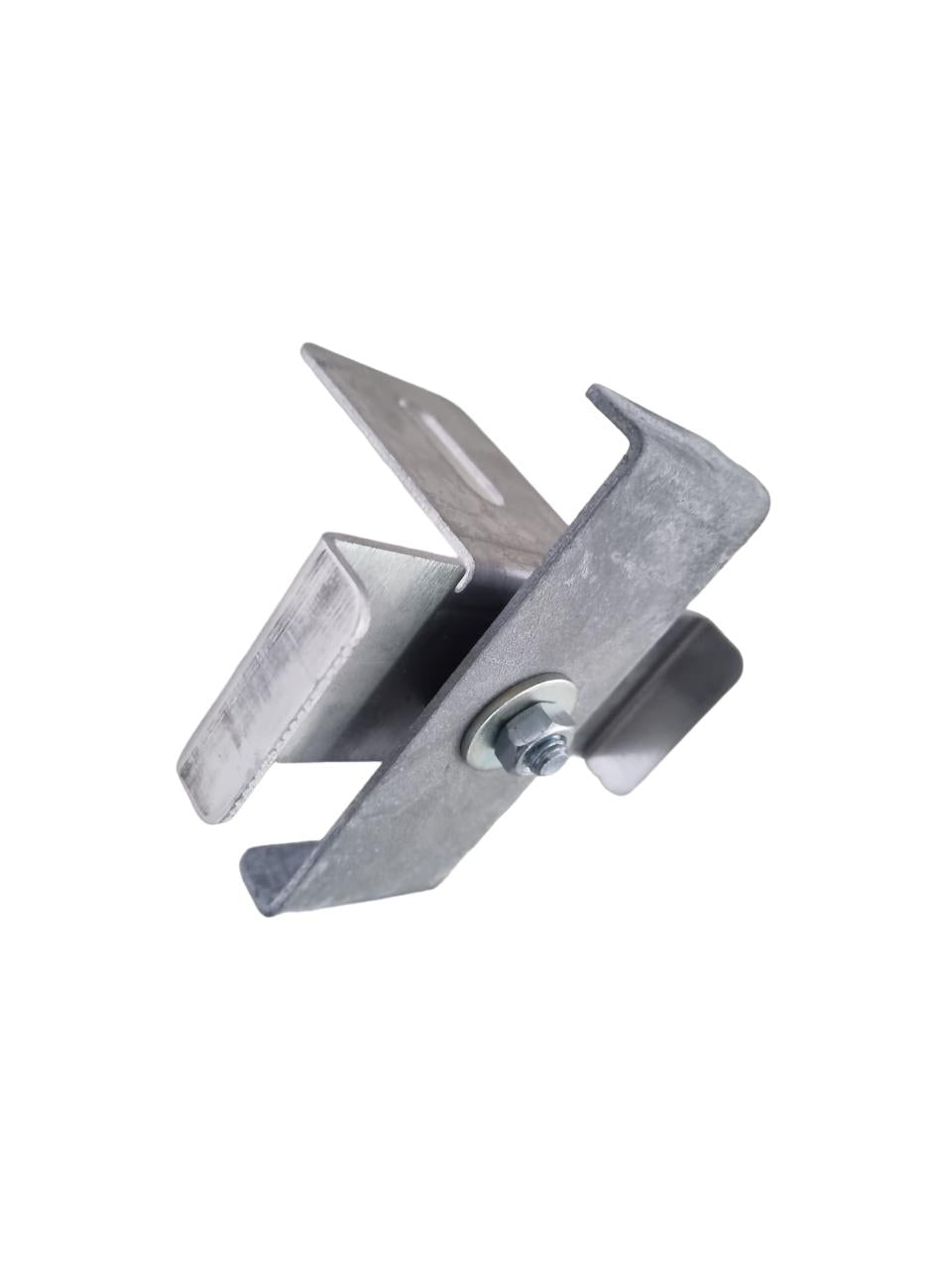 Grampo com suporte de cerca, malha 10 x 10 cm, galvanizado