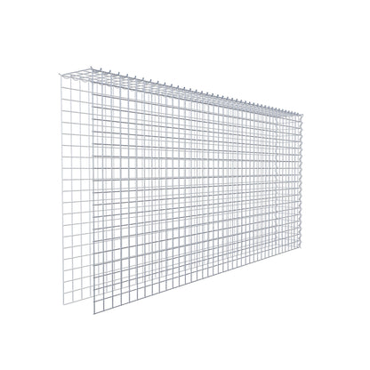 Anbaugabione Typ 4 200 cm x 100 cm x 20 cm (L x H x T), Maschenweite 5 cm x 5 cm, Spirale