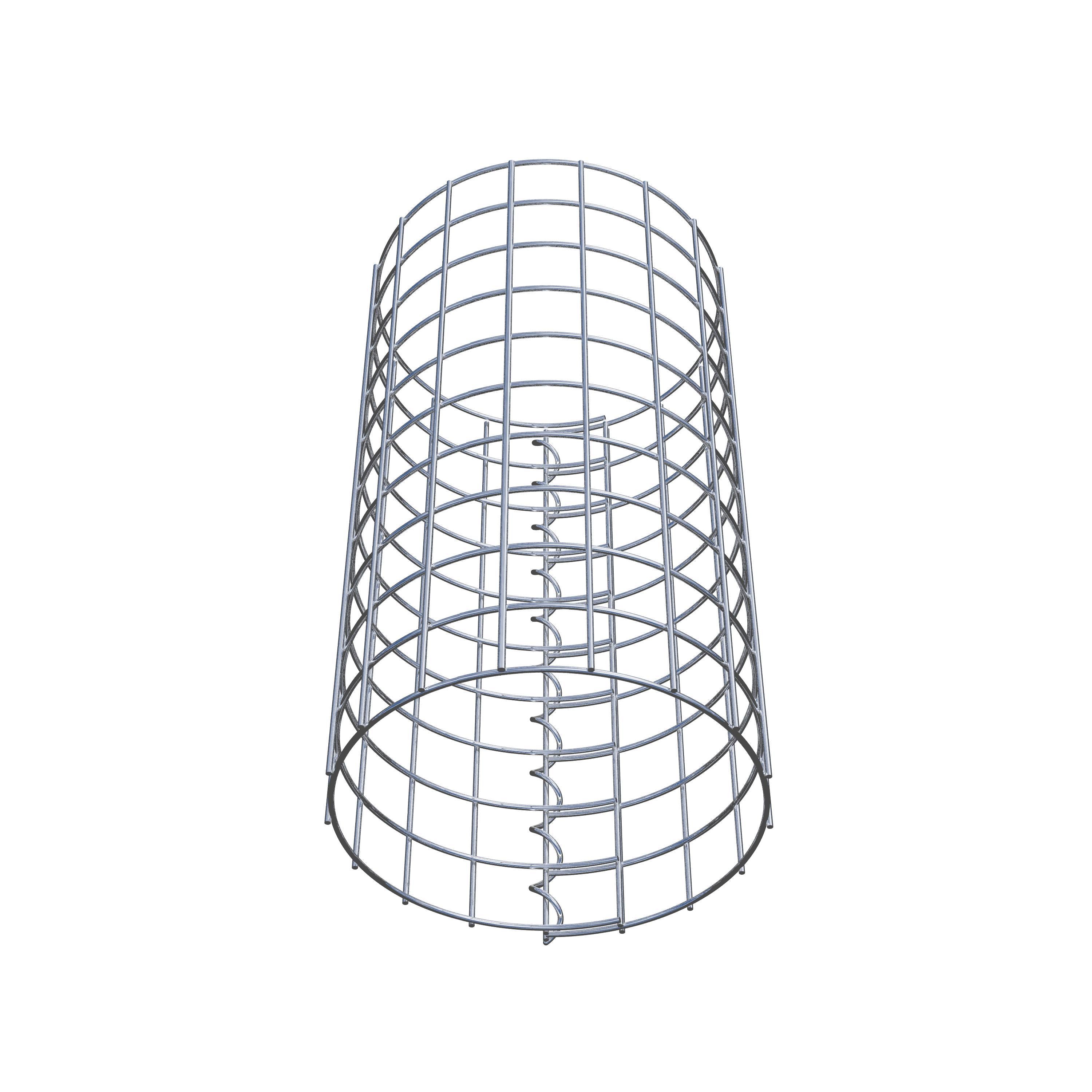 Colonna di gabbioni diametro 27 cm MW 5 x 5 cm rotonda