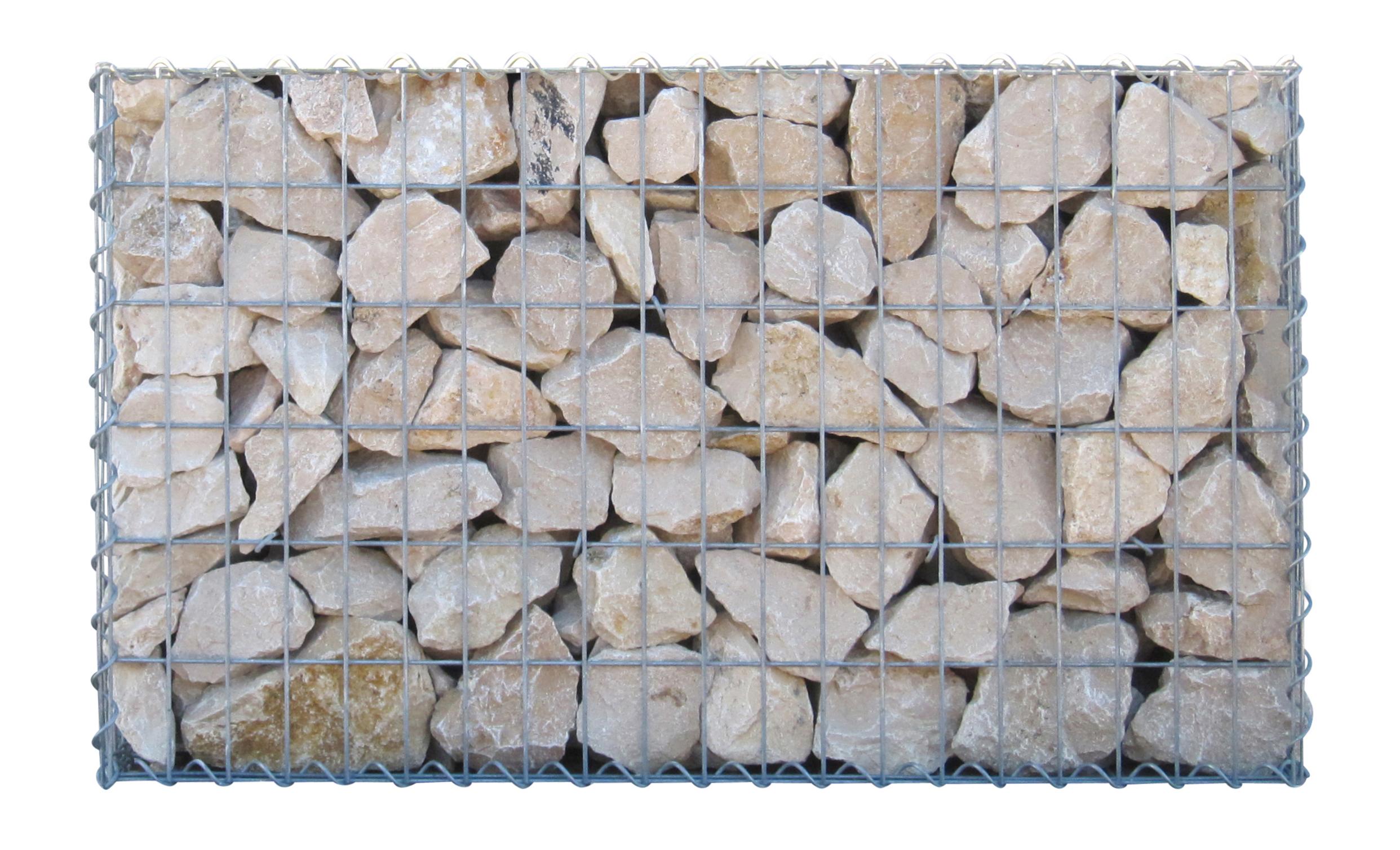 Gabion 100 cm x 60 cm x 30 cm (L x H x D), mesh size 5 cm x 10 cm, spiral