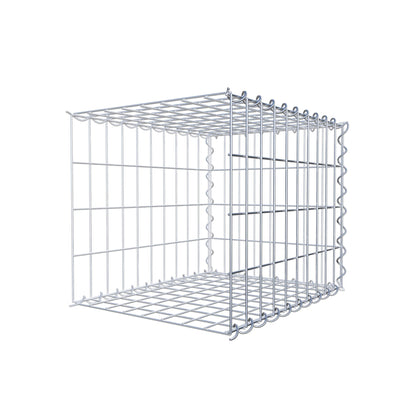 Grown-on gabion type 2 50 cm x 40 cm x 40 cm (L x H x D), mesh size 5 cm x 10 cm, spiral