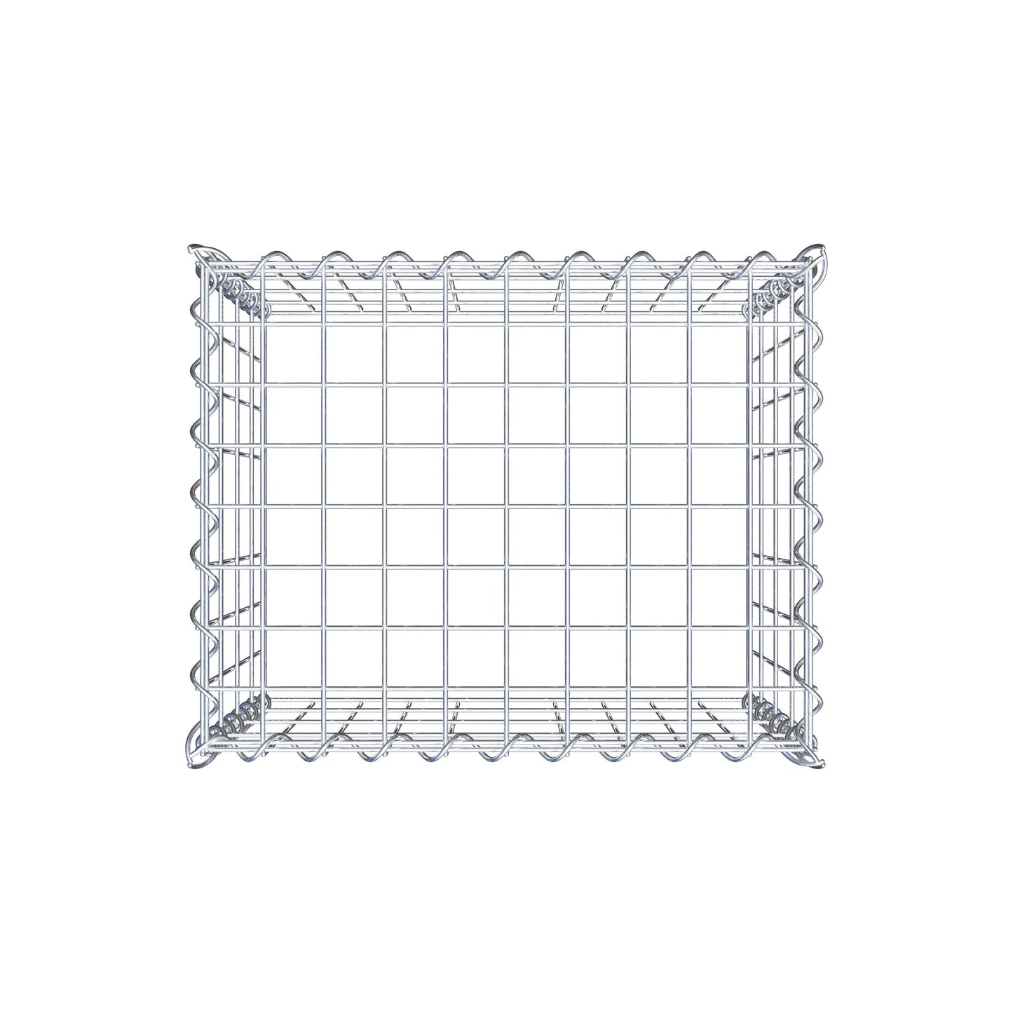 Extra gabion typ 3 50 cm x 40 cm x 40 cm (L x H x D), maskstorlek 5 cm x 10 cm, spiral