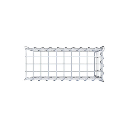 Extra gabion typ 4 50 cm x 40 cm x 20 cm (L x H x D), maskstorlek 5 cm x 10 cm, spiral