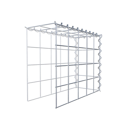 Grown-on gabion type 4 50 cm x 40 cm x 20 cm (L x H x D), mesh size 10 cm x 10 cm, spiral