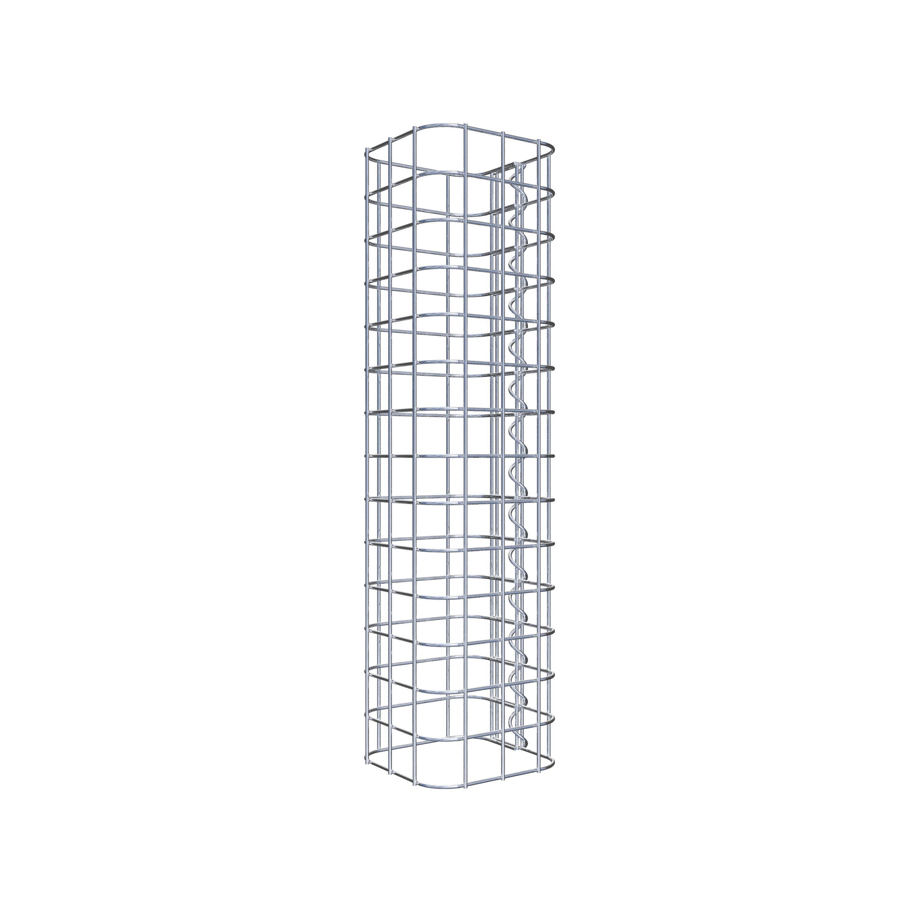 Colonna di gabbioni 17 x 17 cm, MW 5 x 5 cm quadrato