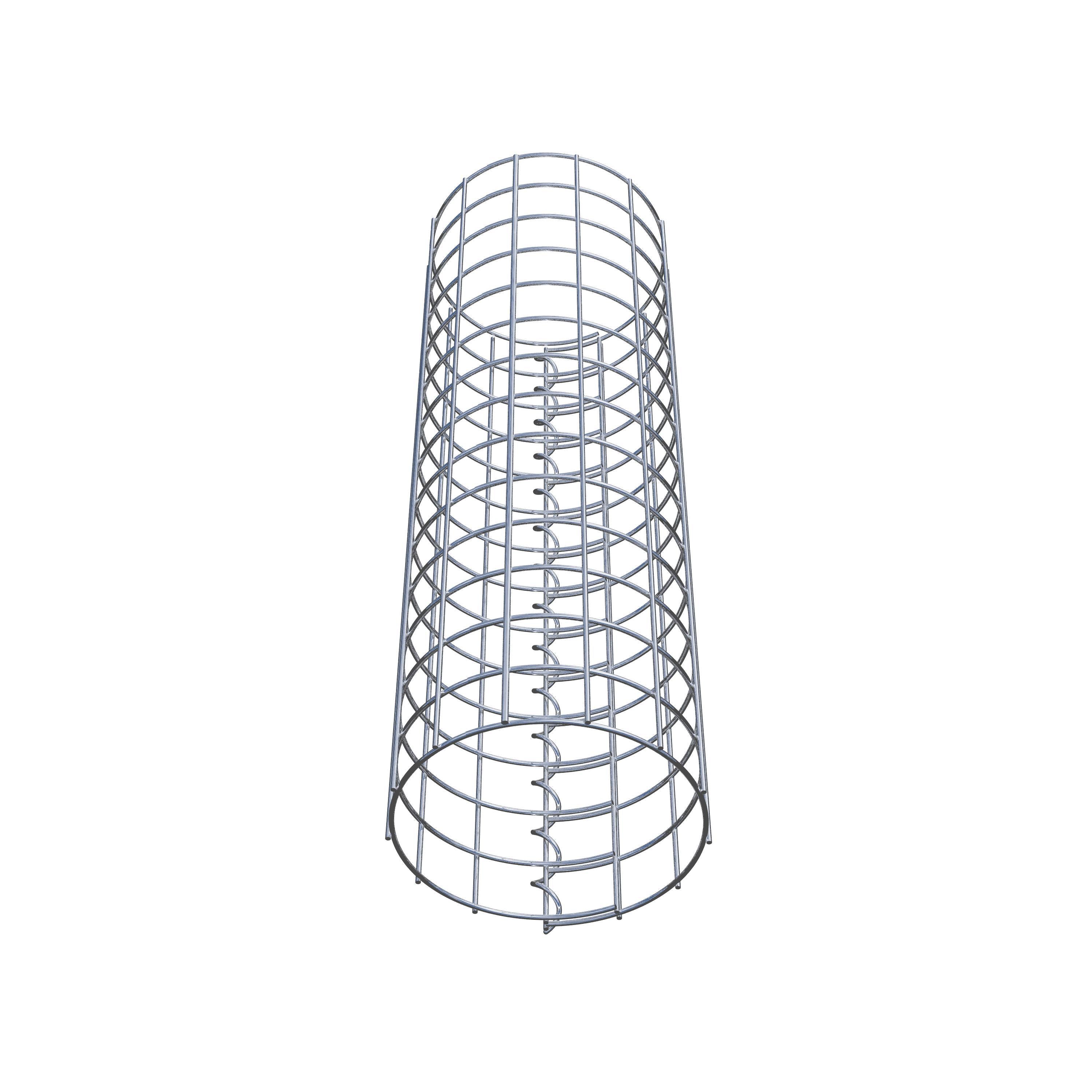 Gabionensäule Durchmesser 22 cm MW 5 x 5 cm rund