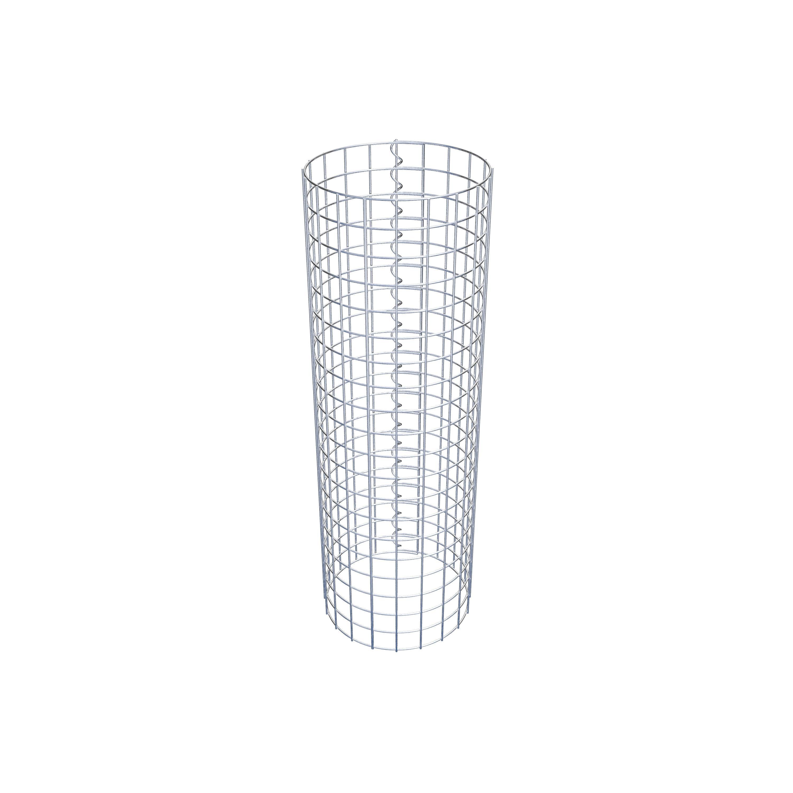 Gabionensäule Durchmesser 32 cm MW 5 x 5 cm rund