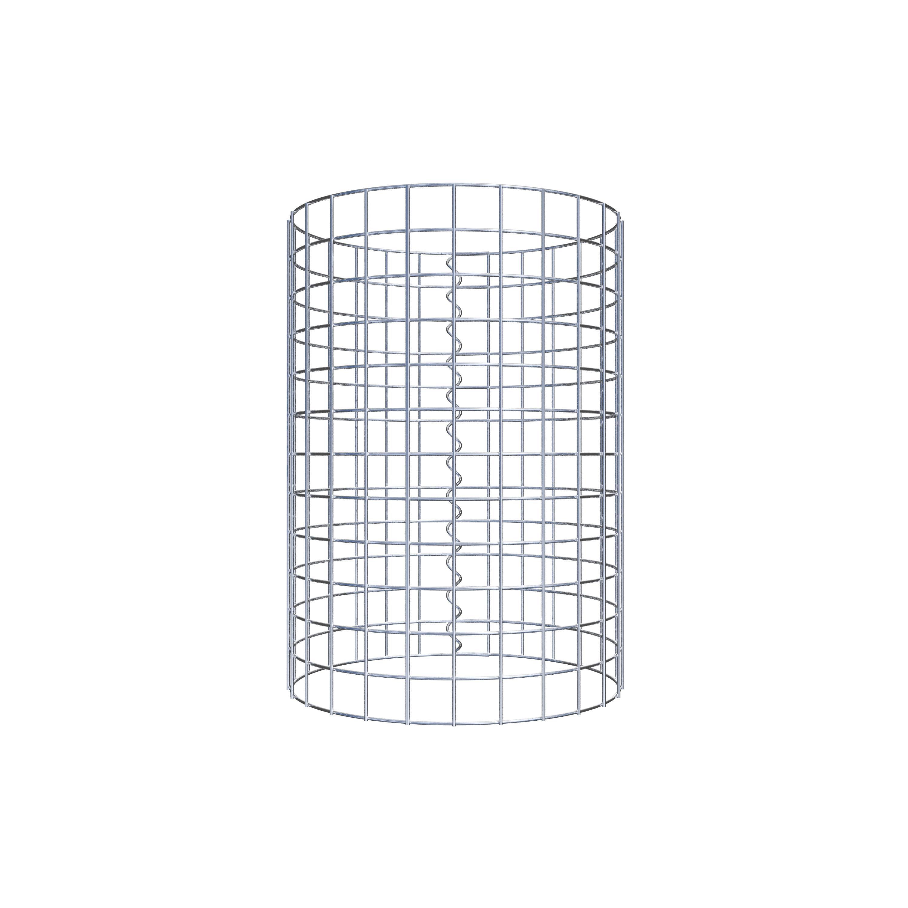 Gabionensäule Durchmesser 42 cm MW 5 x 5 cm rund