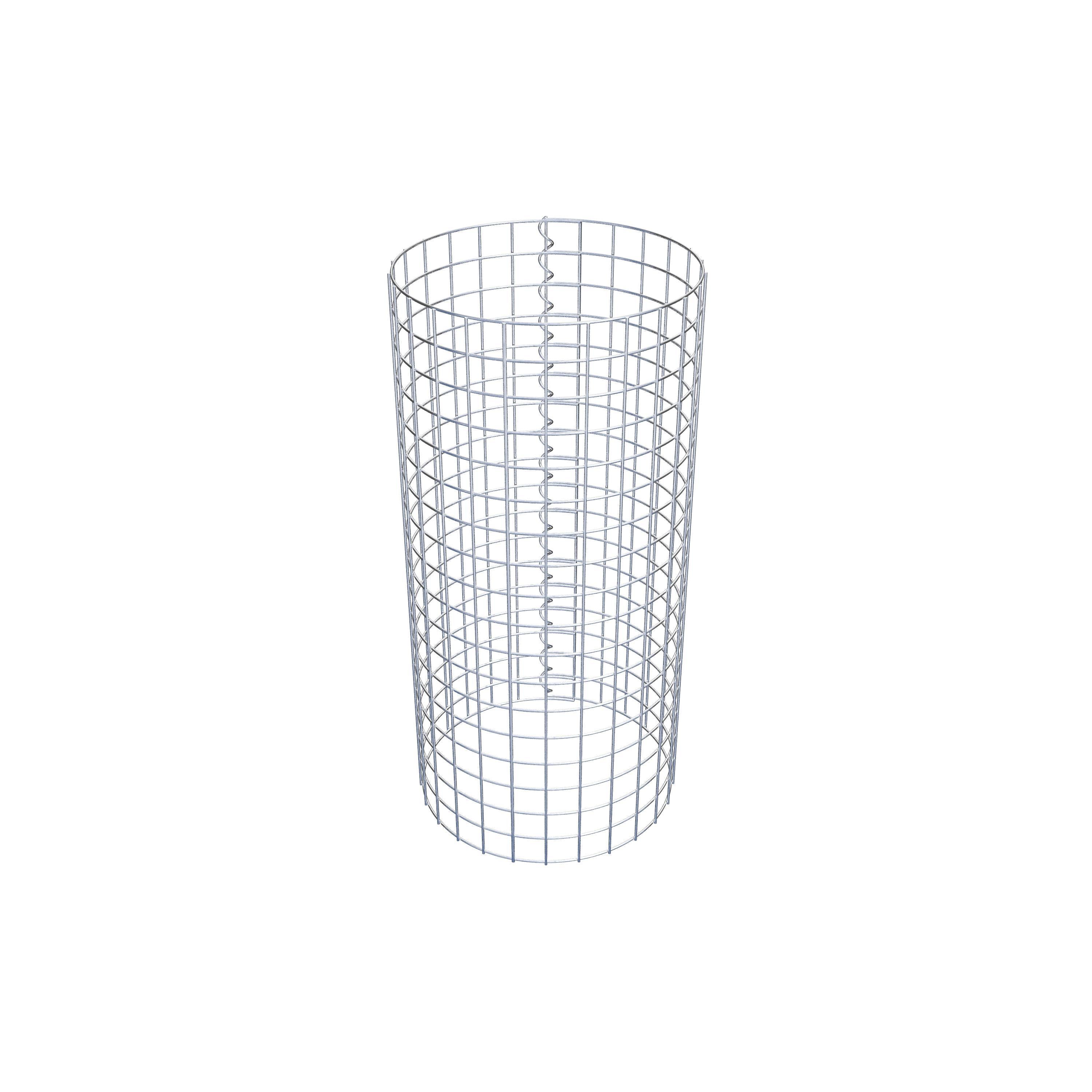 Gabionensäule Durchmesser 42 cm MW 5 x 5 cm rund