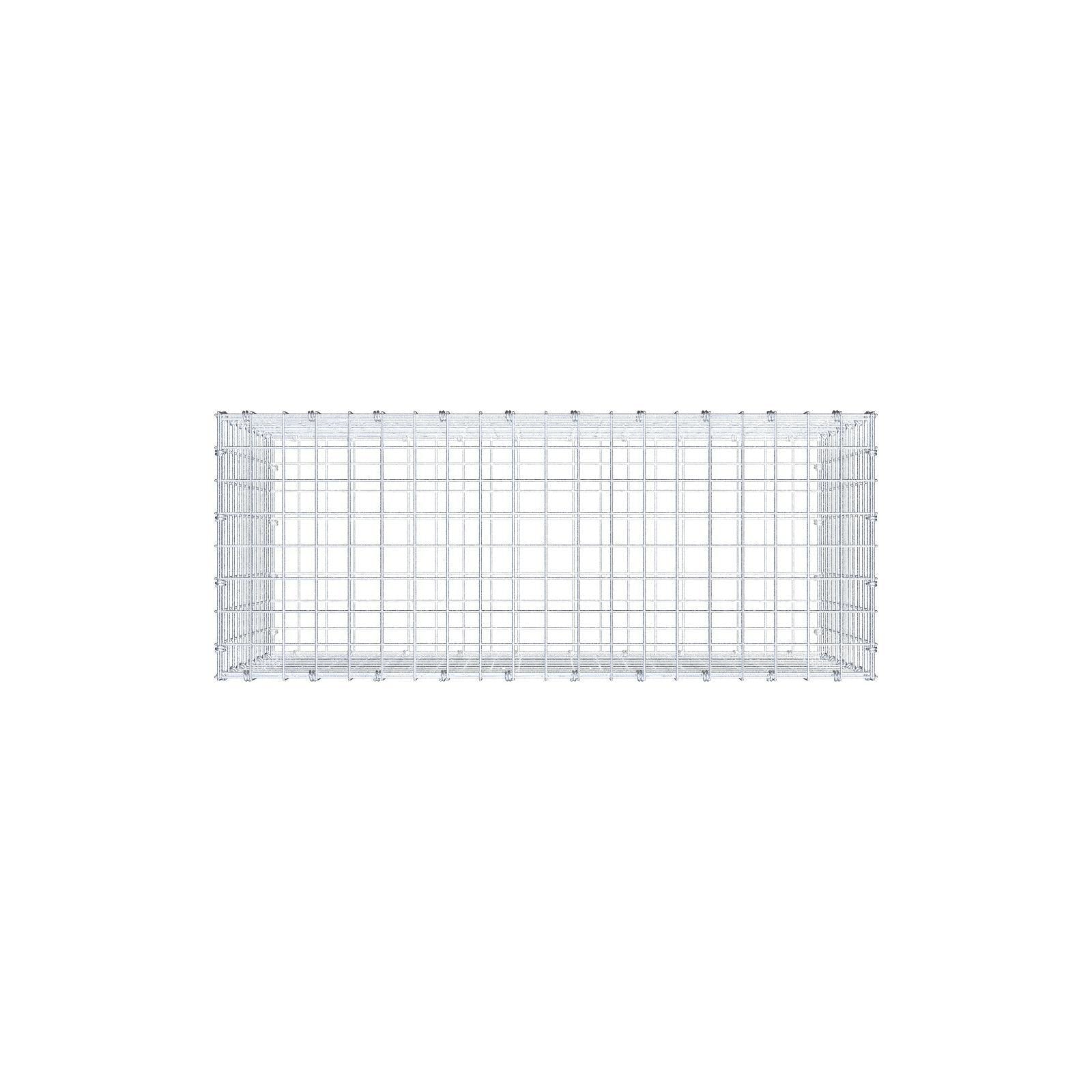 Gabião 100 cm x 60 cm x 40 cm (C x A x P), malhagem 5 x 5 cm, anel espiral