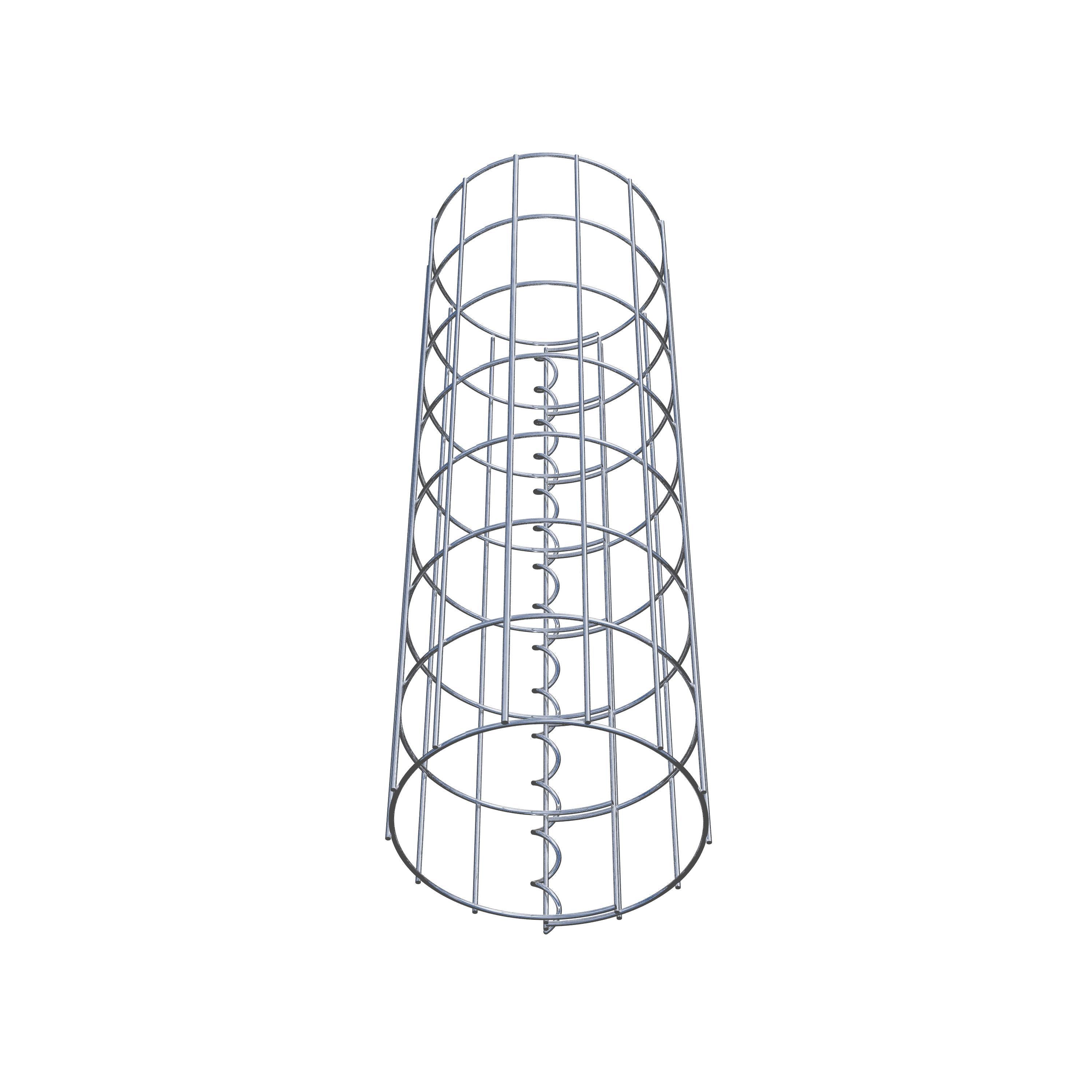 Gabionensäule Durchmesser 22 cm, MW 5 x 10 cm rund