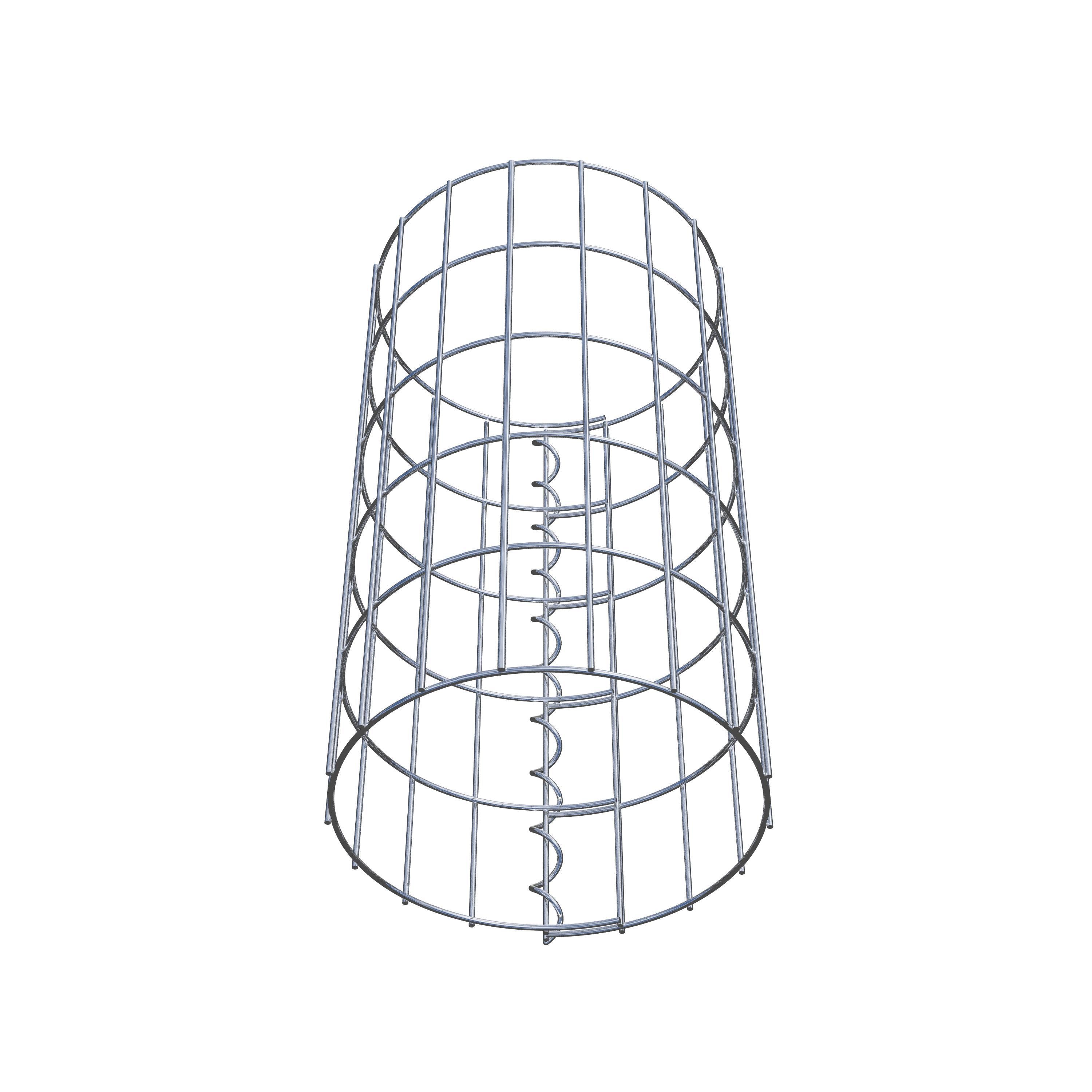 Gabionensäule Durchmesser 27 cm, MW 5 x 10 cm rund