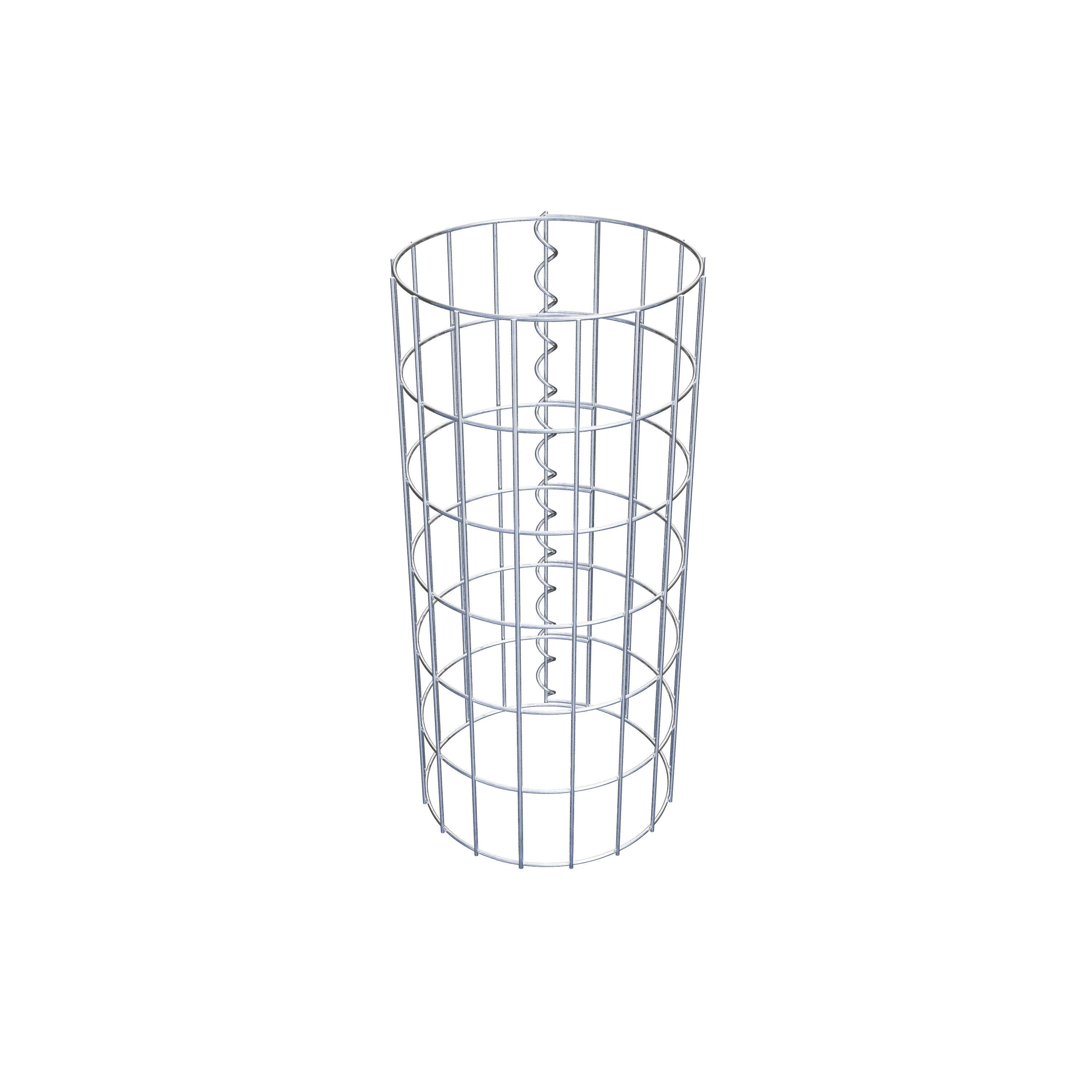 Colonna di gabbioni diametro 27 cm, MW 5 x 10 cm rotonda