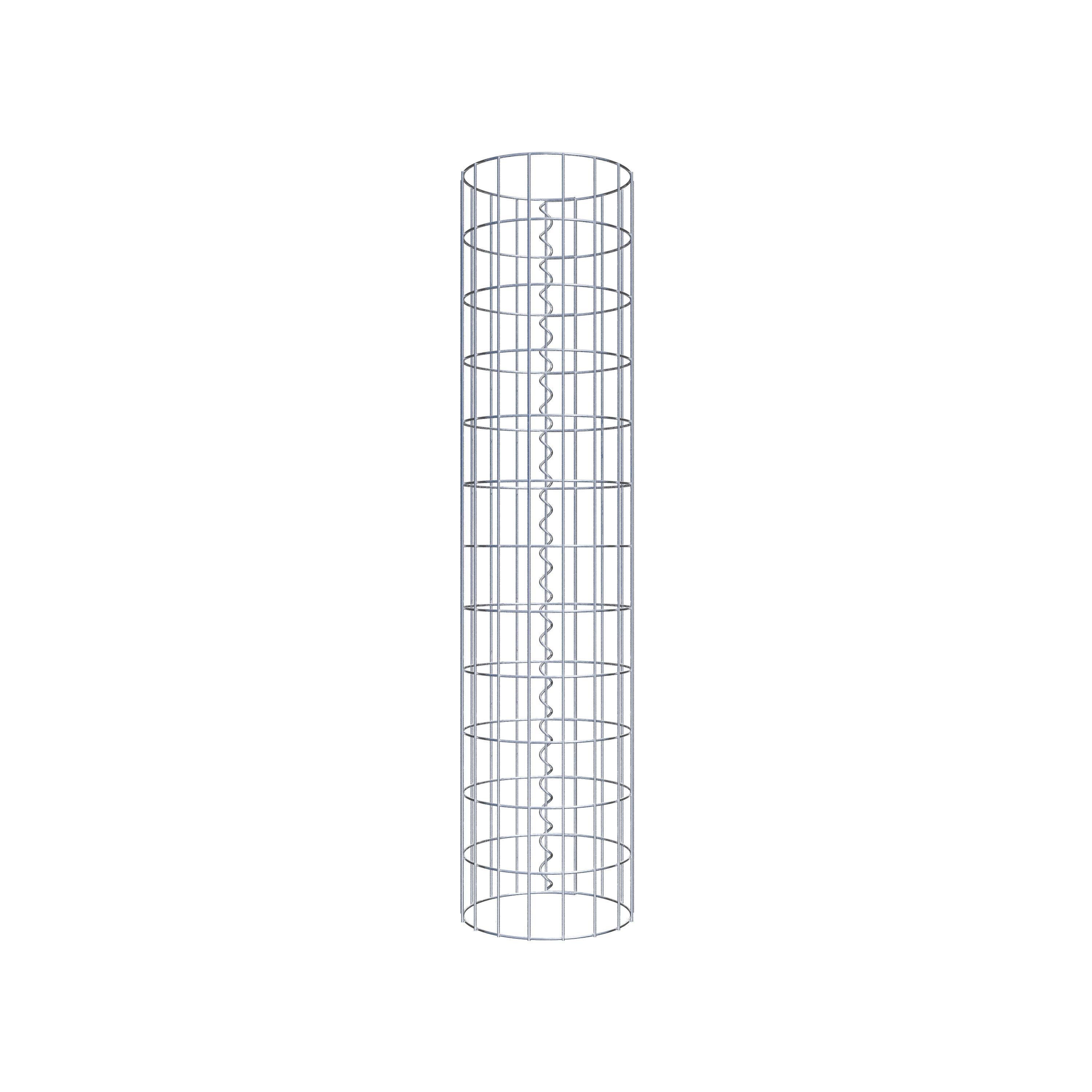 Gabionensäule Durchmesser 27 cm, MW 5 x 10 cm rund