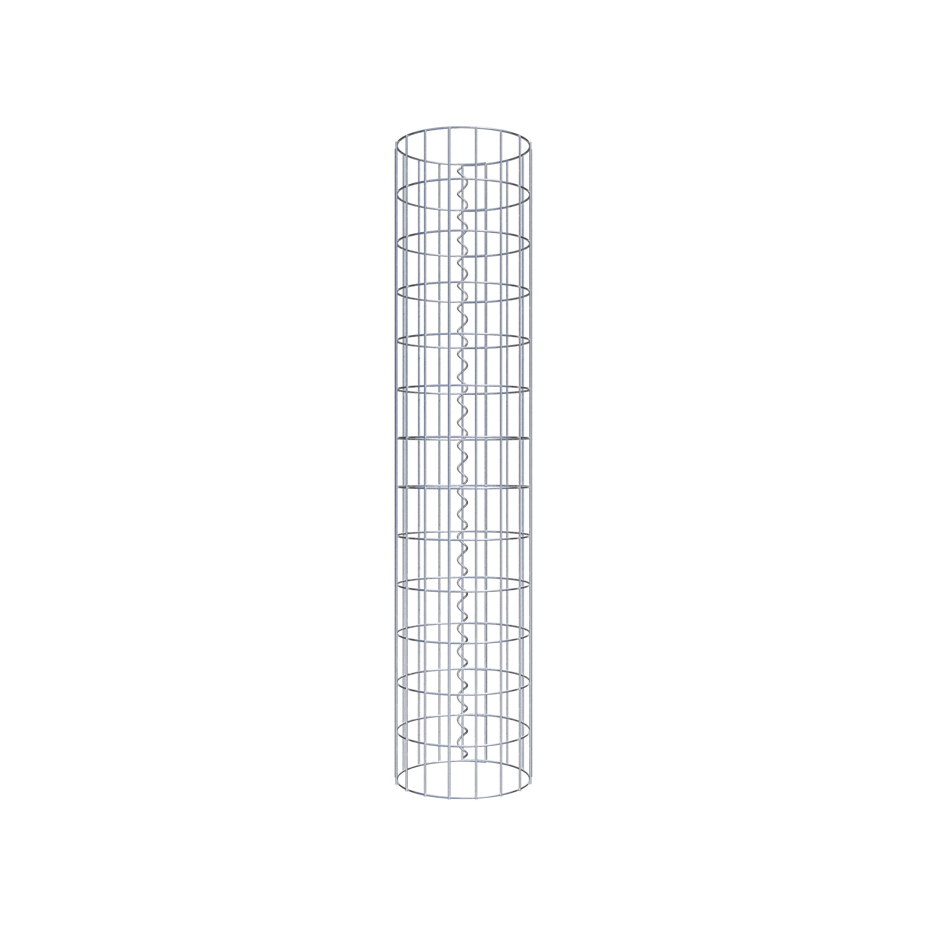 Gabionensäule Durchmesser 27 cm, MW 5 x 10 cm rund