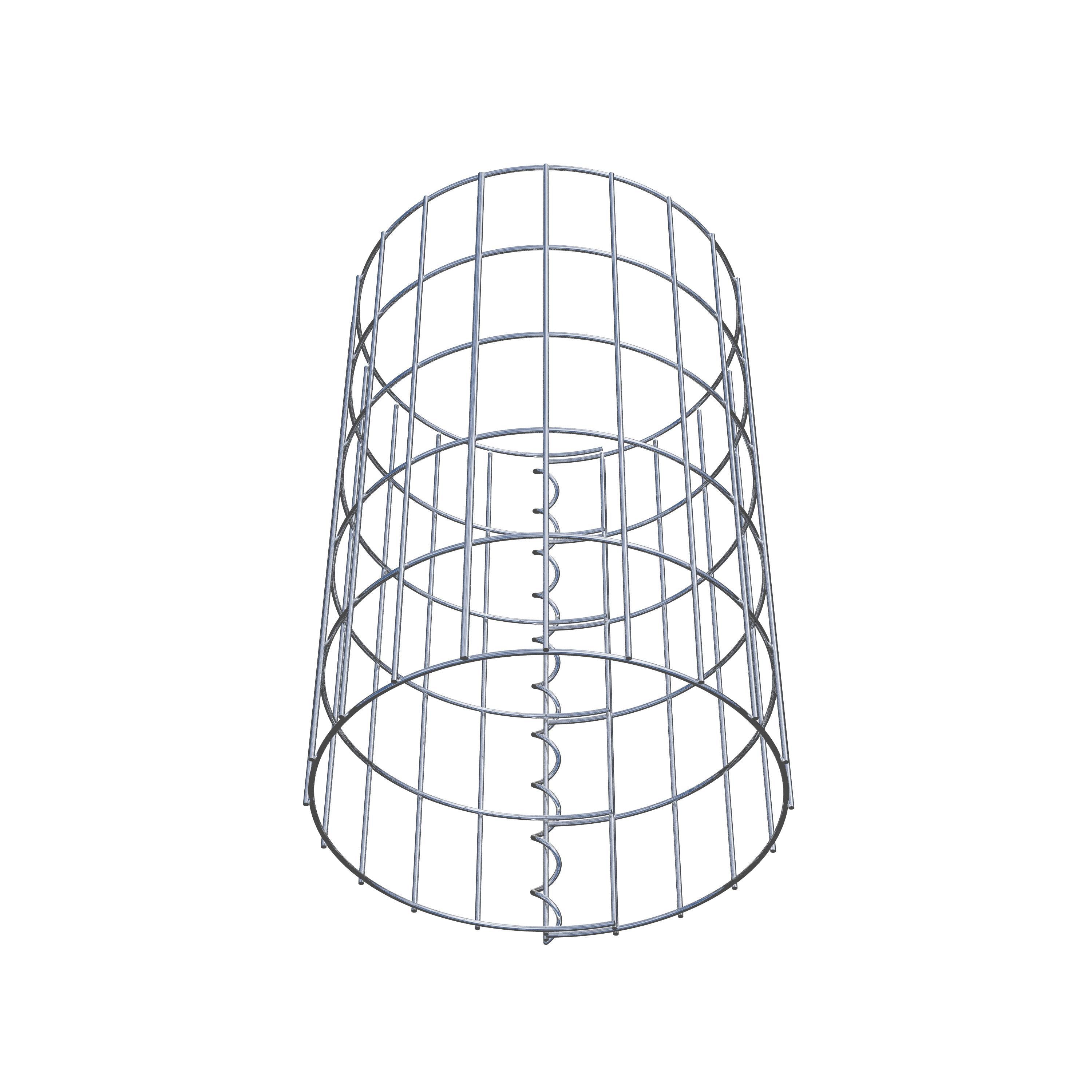 Colonna di gabbioni diametro 32 cm, MW 5 x 10 cm rotonda