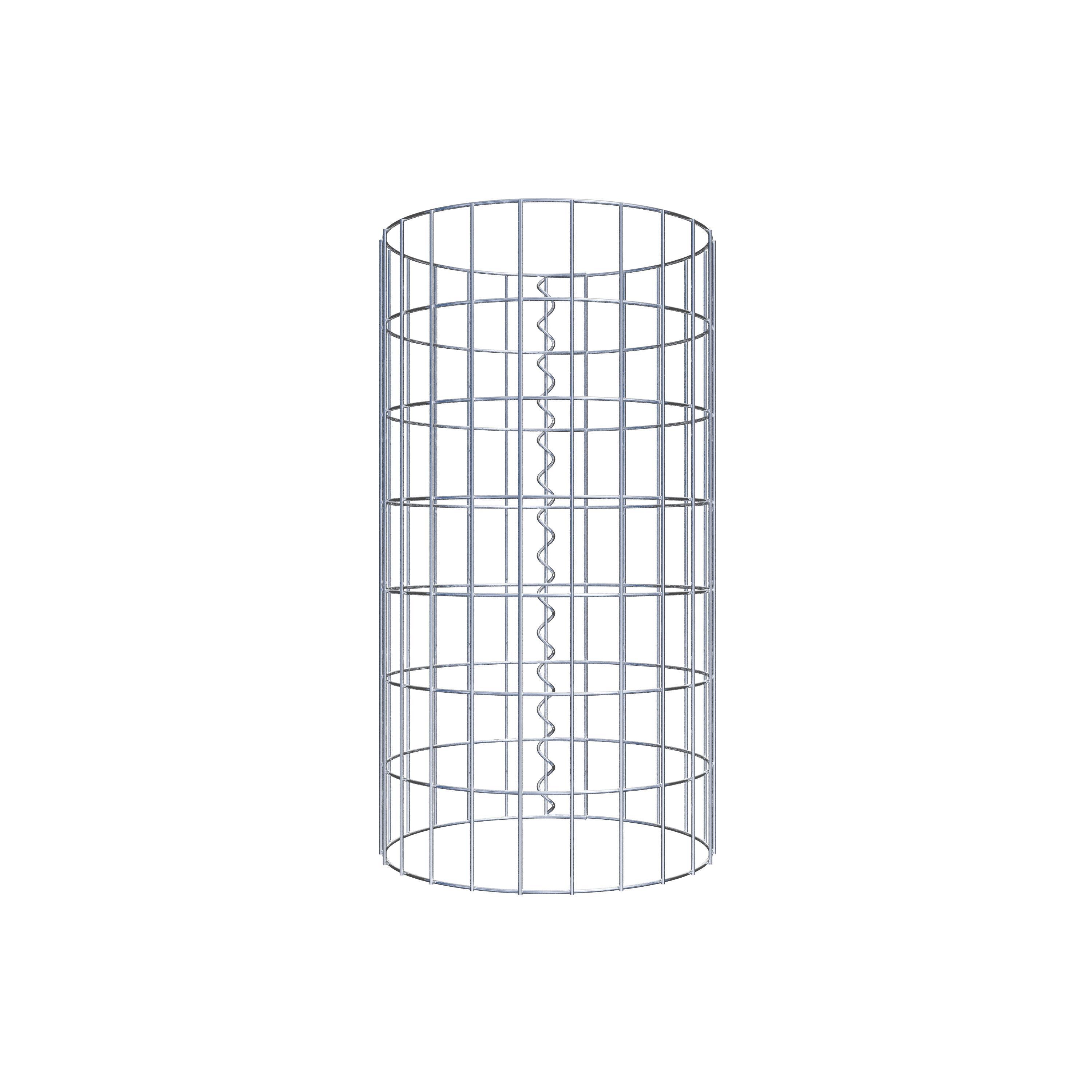 Gabionensäule Durchmesser 37 cm, MW 5 x 10 cm rund