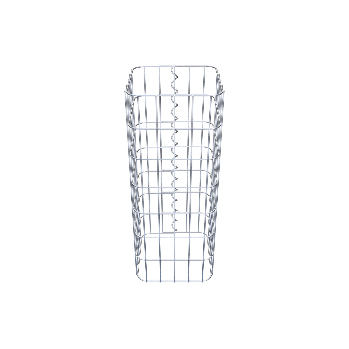 Gabion column 27 x 27 cm, MW 5 x 10 cm square