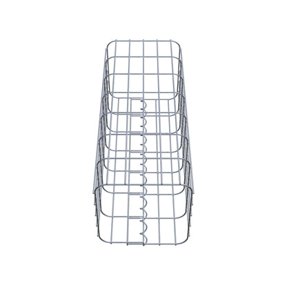 Gabion column 27 x 27 cm, MW 5 x 10 cm square