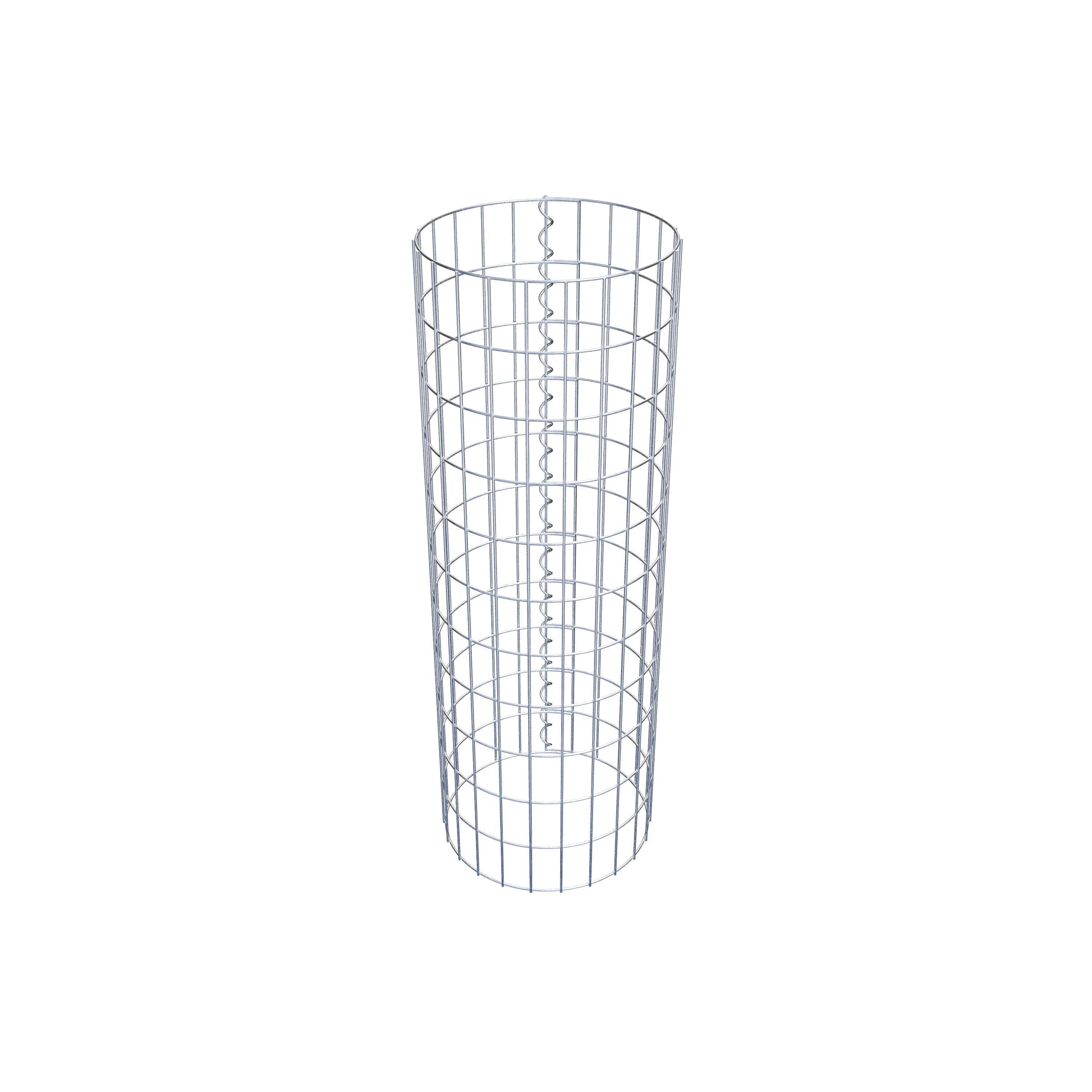 Gabionensäule Durchmesser 37 cm, MW 5 x 10 cm rund