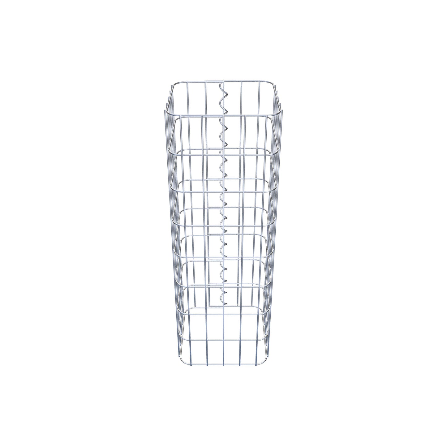 Gabion column 27 x 27 cm, MW 5 x 10 cm square