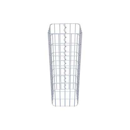 Gabion column 27 x 27 cm, MW 5 x 10 cm square