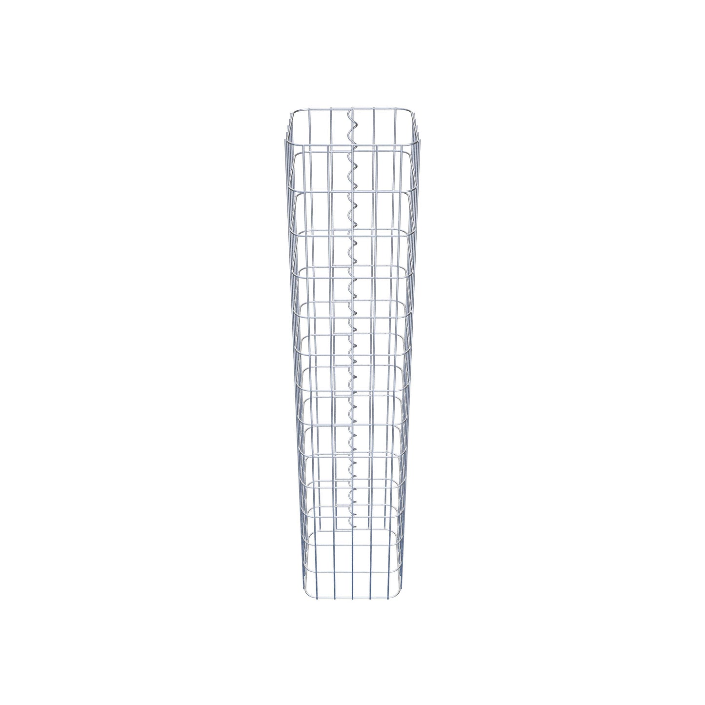 Gabion column 27 x 27 cm, MW 5 x 10 cm square