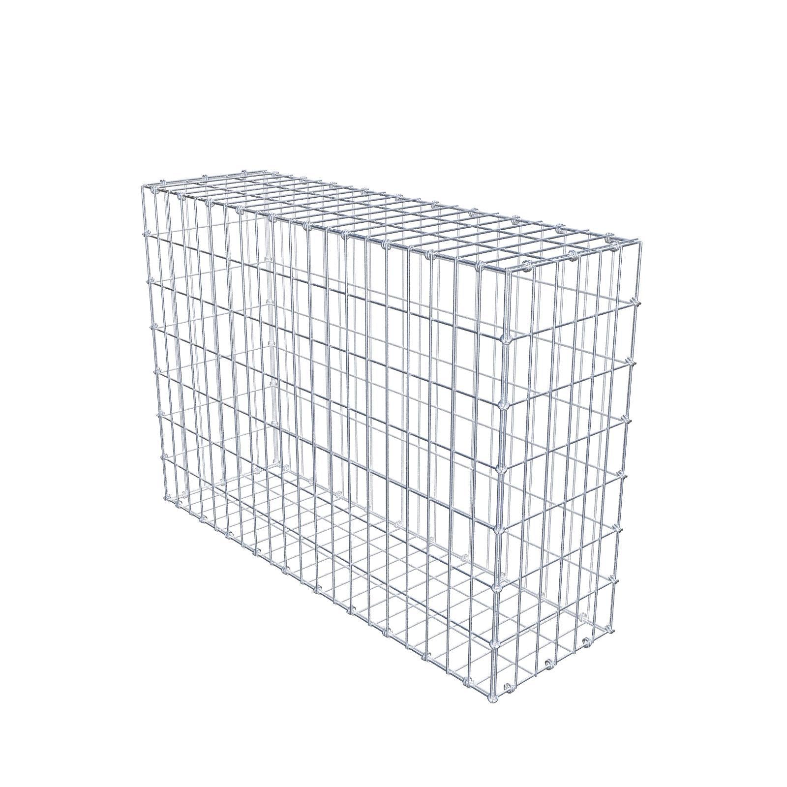 Gabion 100 cm x 70 cm x 30 cm (L x H x D), mesh size 5 x 10 cm, spiral ring