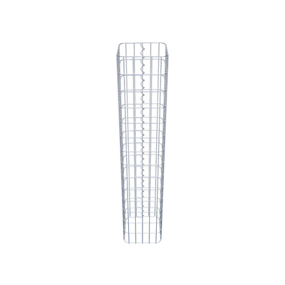 Gabion column 27 x 27 cm, MW 5 x 10 cm square
