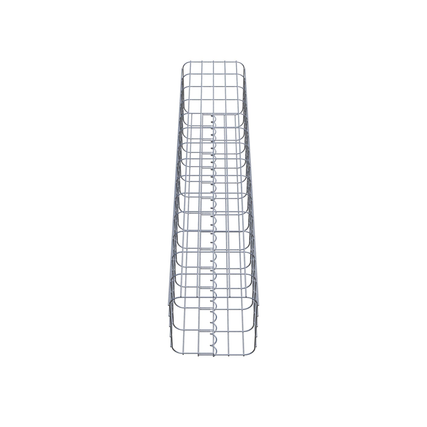 Gabion column 27 x 27 cm, MW 5 x 10 cm square