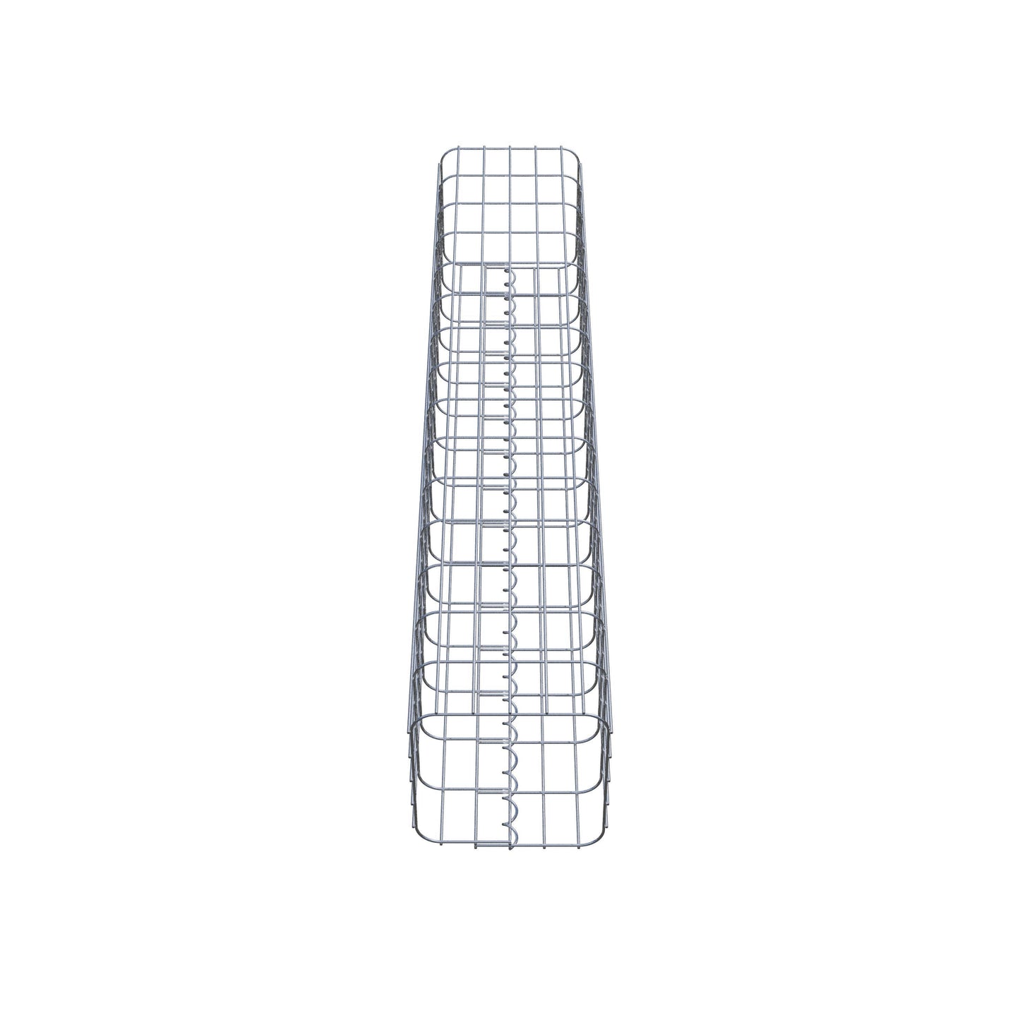 Gabion column 27 x 27 cm, MW 5 x 10 cm square