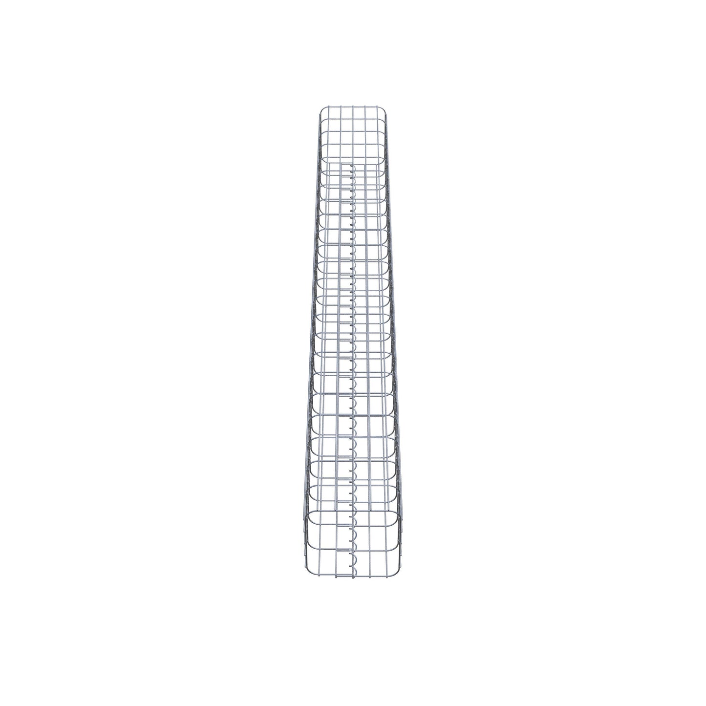 Gabion column 27 x 27 cm, MW 5 x 10 cm square