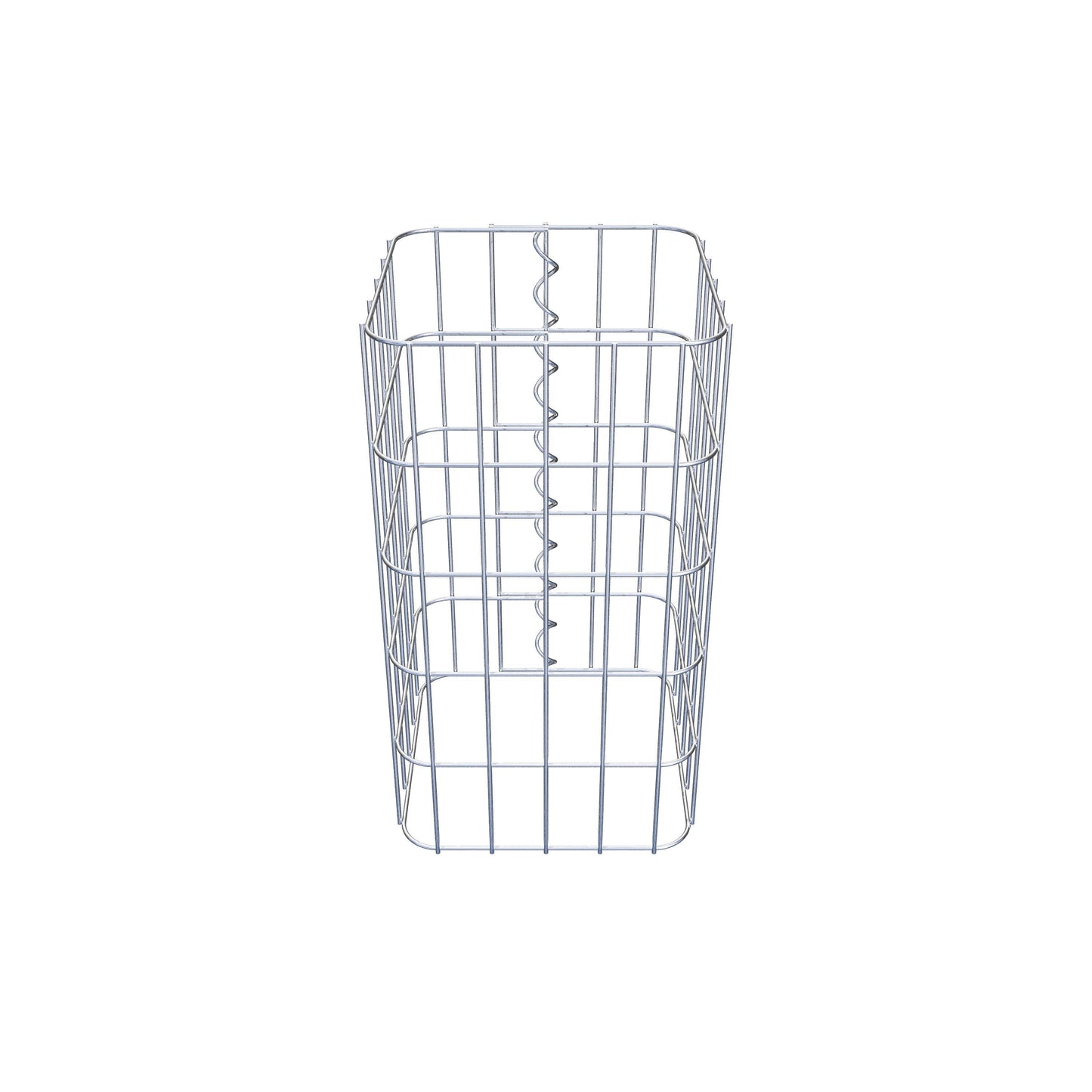 Gabion column 27 x 27 cm, MW 5 x 10 cm square