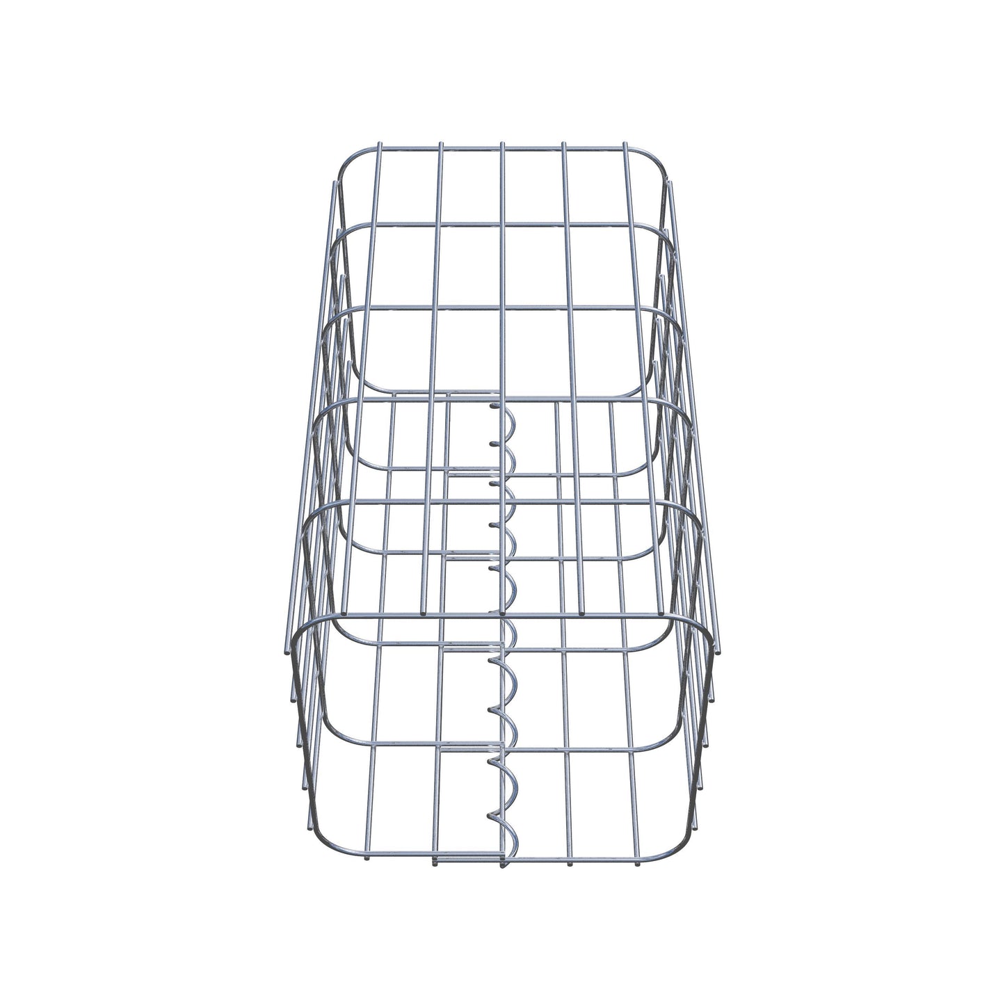 Gabion column 27 x 27 cm, MW 5 x 10 cm square
