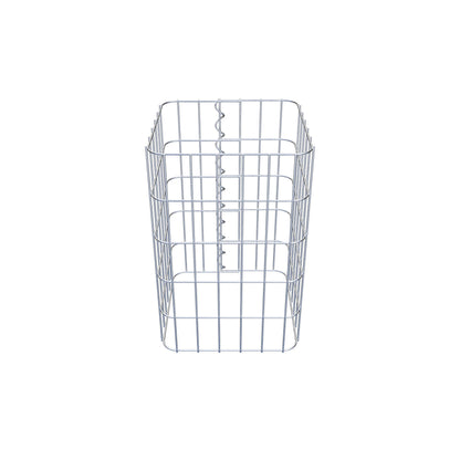 Gabionensäule 32 x 32 cm, MW 5 x 10 cm eckig