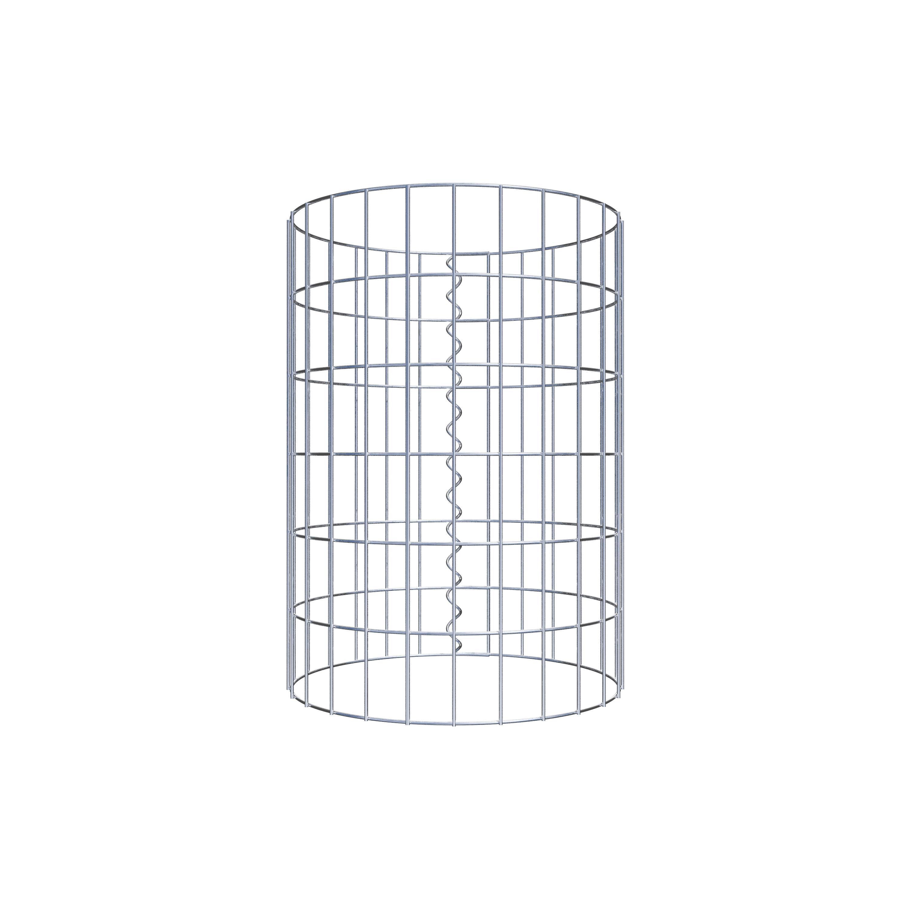 Gabionensäule Durchmesser 42 cm, MW 5 x 10 cm rund