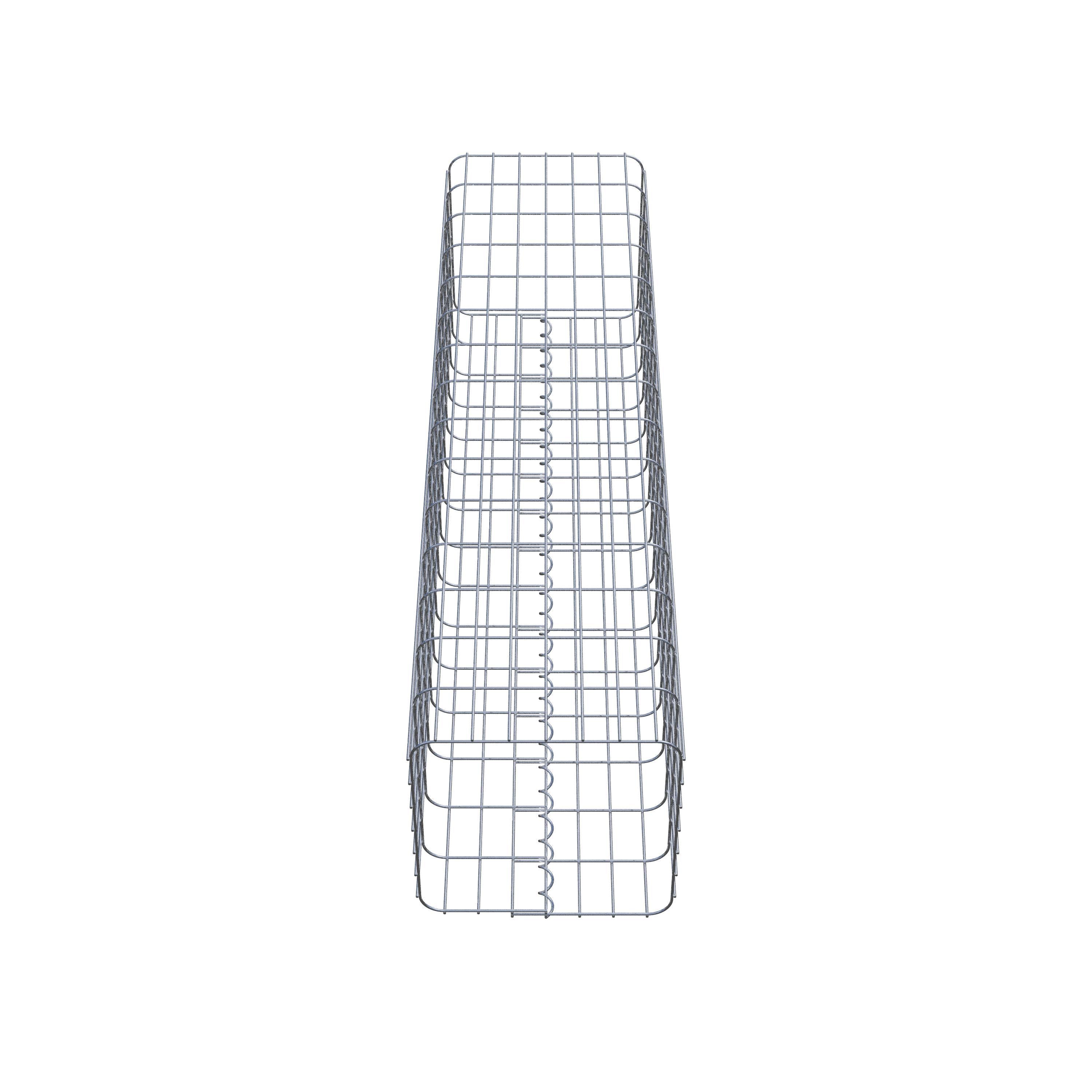 Gabionensäule 37 x 37 cm, MW 5 x 10 cm eckig