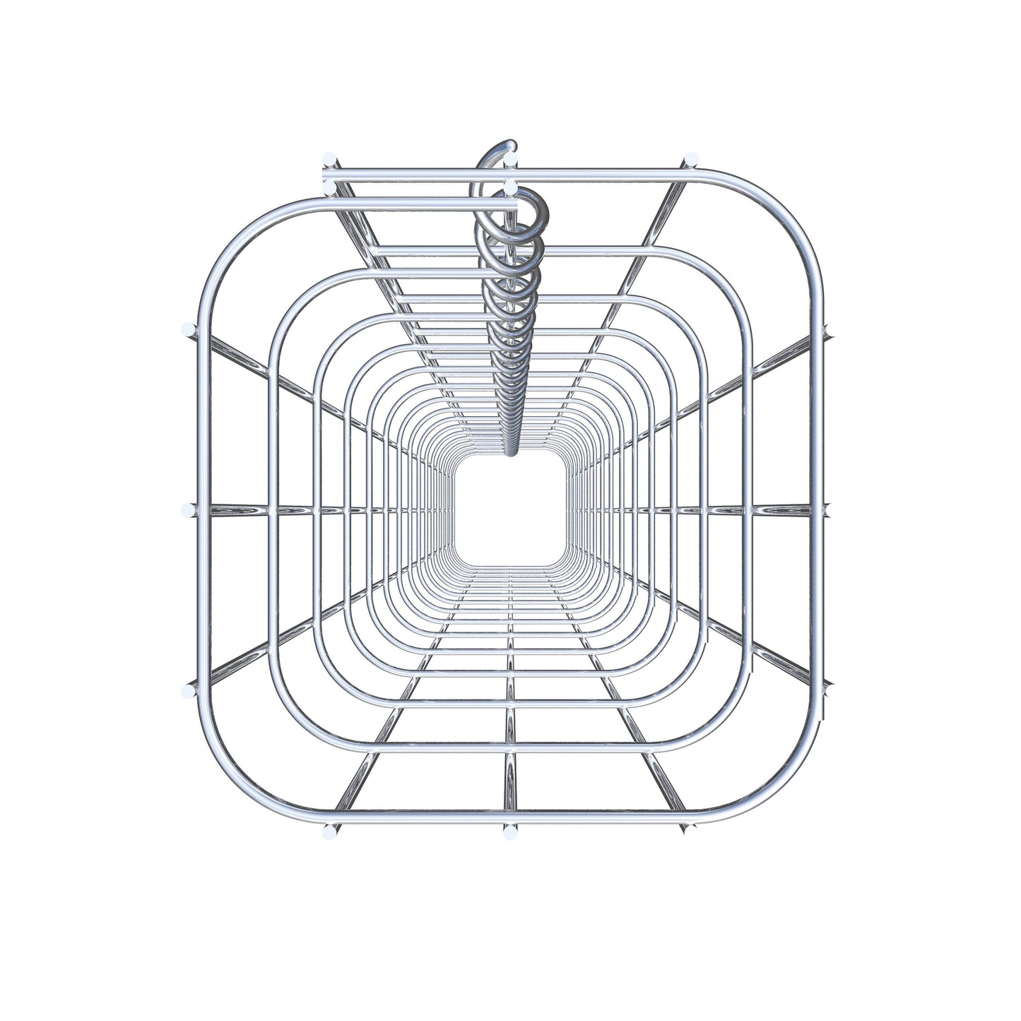 Columna de gaviones 17 x 17 cm, cuadrado MW 5 x 10 cm