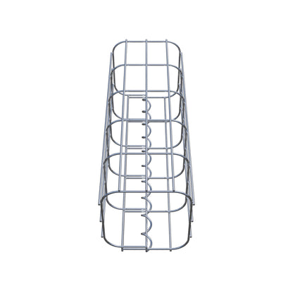 Columna de gaviones 17 x 17 cm, cuadrado MW 5 x 10 cm