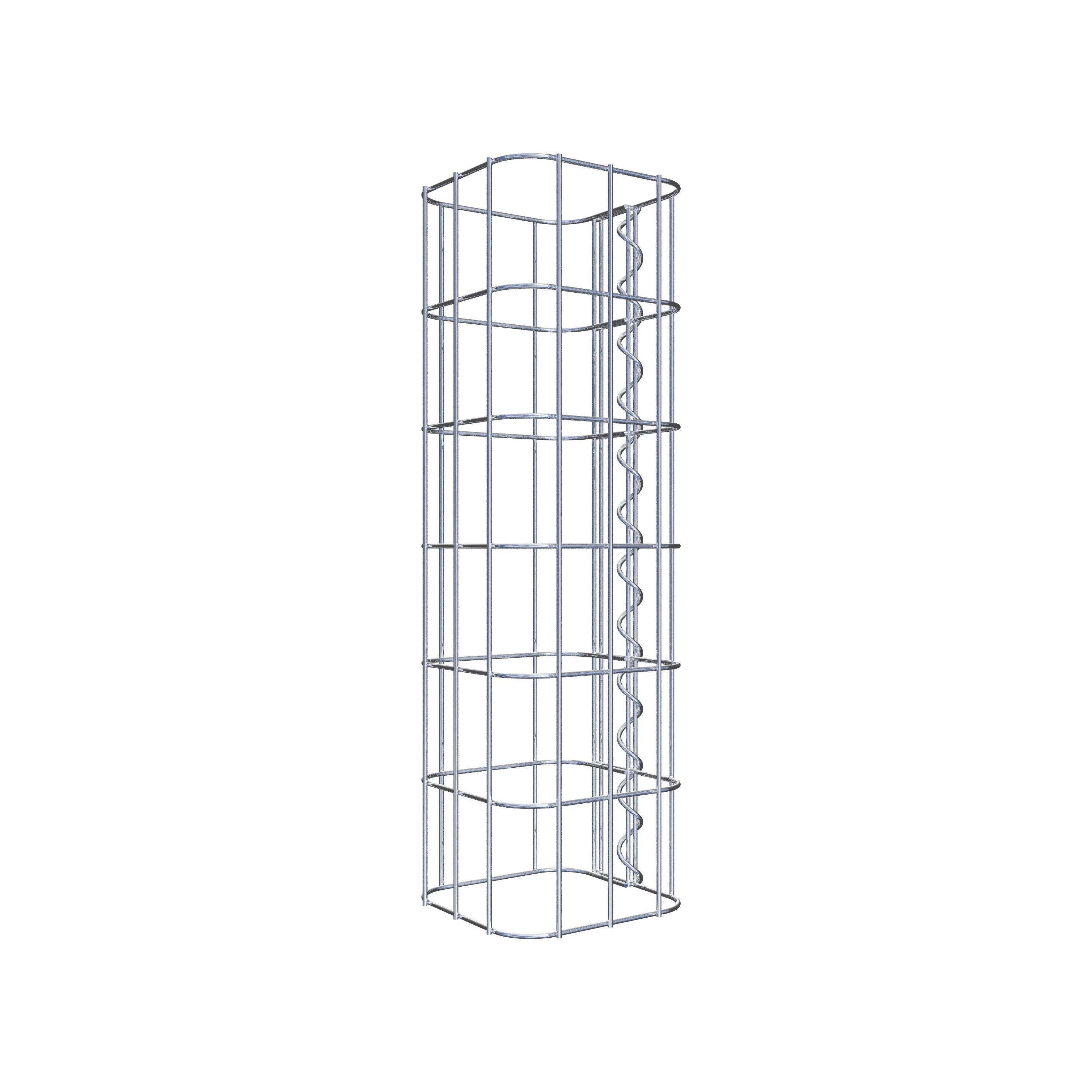 Gabionensäule 17 x 17 cm, MW 5 x 10 cm eckig