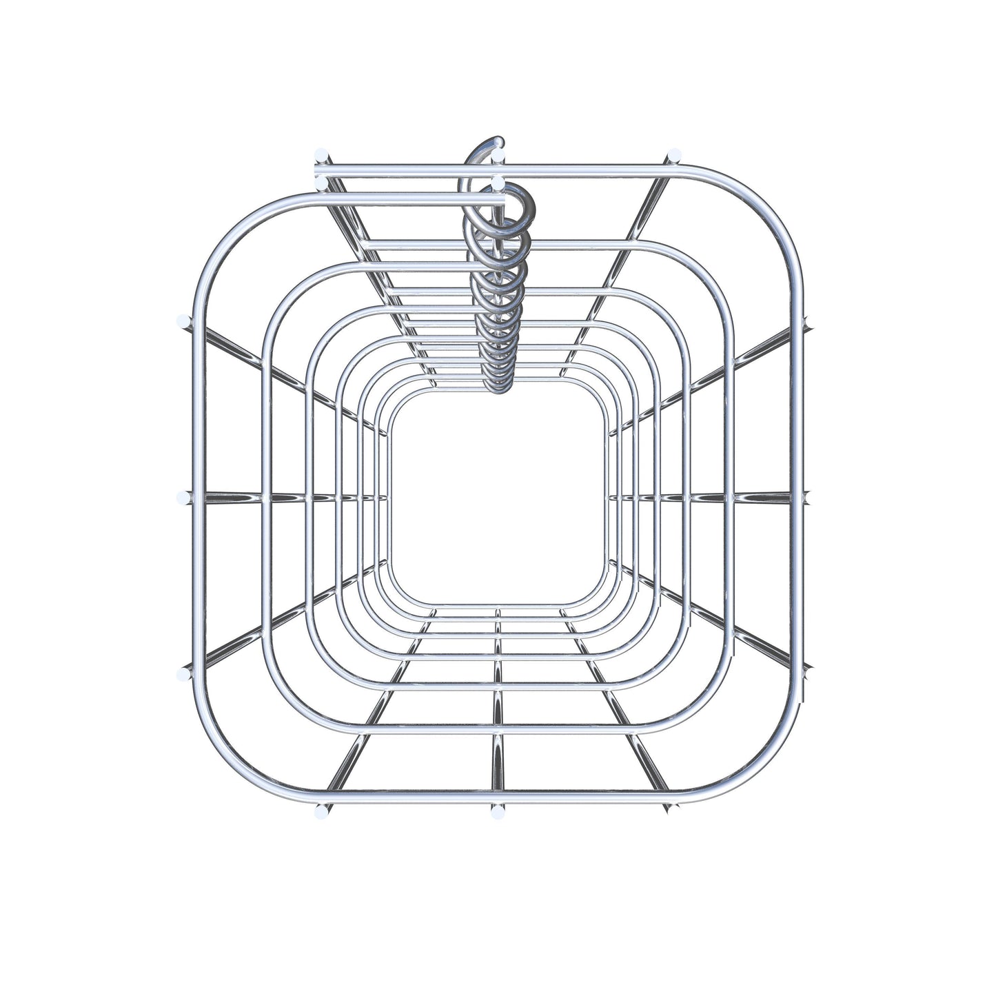 Columna de gaviones 17 x 17 cm, cuadrado MW 5 x 10 cm