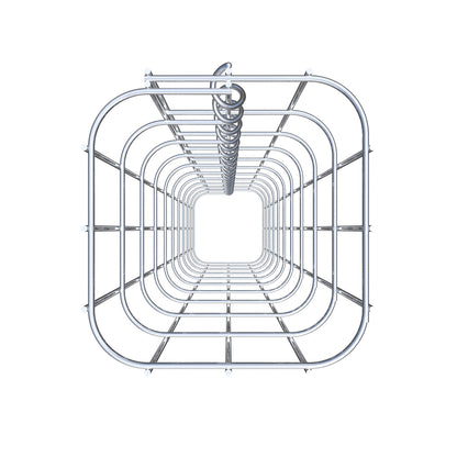 Columna de gaviones 17 x 17 cm, cuadrado MW 5 x 10 cm