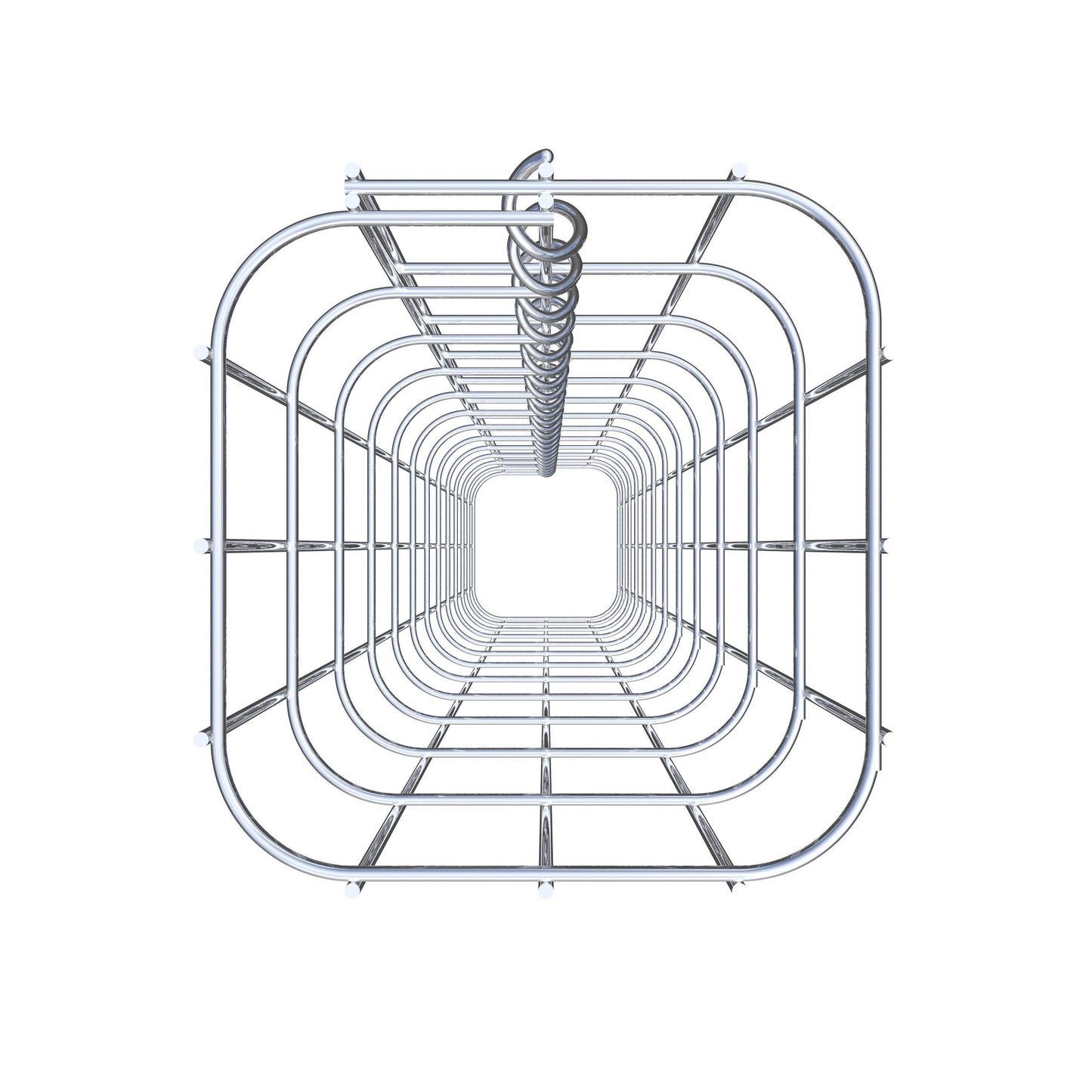 Columna de gaviones 17 x 17 cm, cuadrado MW 5 x 10 cm