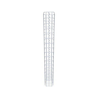 Columna de gaviones 17 x 17 cm, cuadrado MW 5 x 10 cm