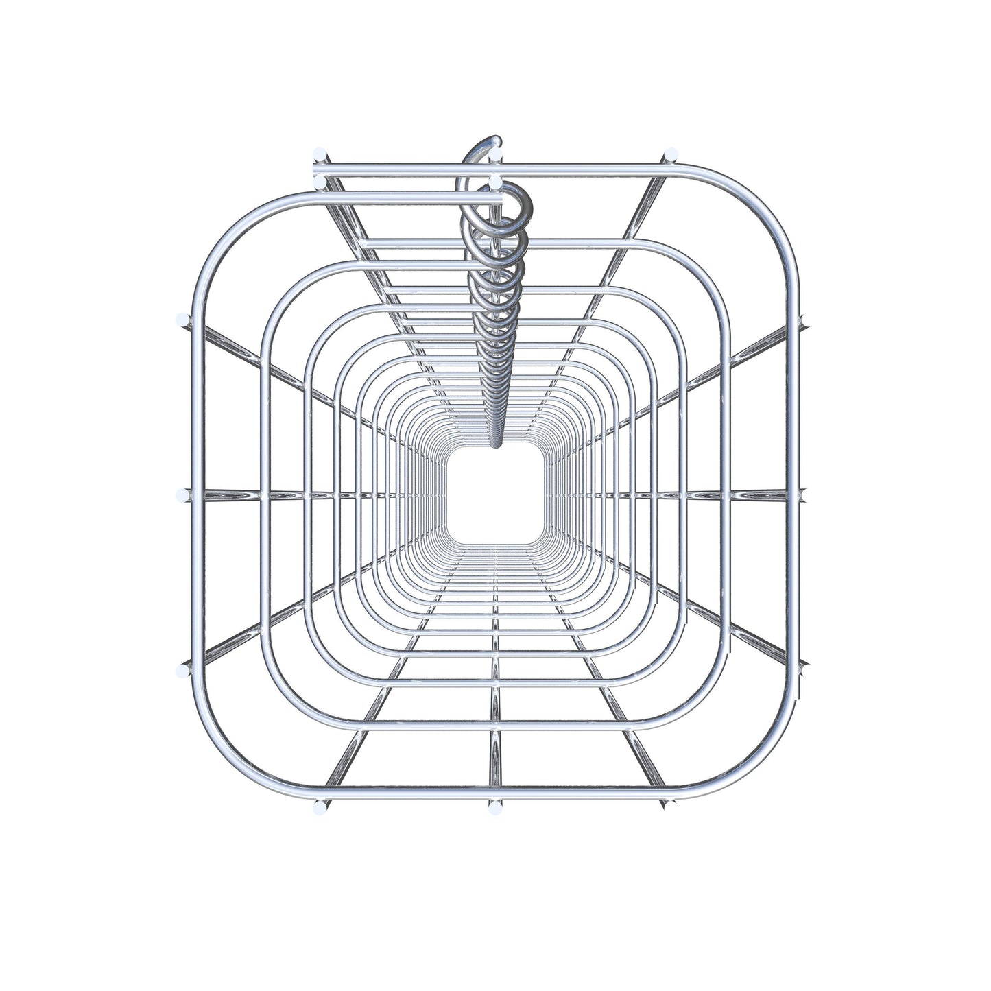 Columna de gaviones 17 x 17 cm, cuadrado MW 5 x 10 cm