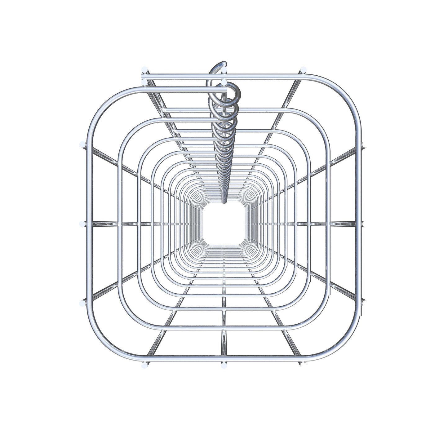 Columna de gaviones 17 x 17 cm, cuadrado MW 5 x 10 cm