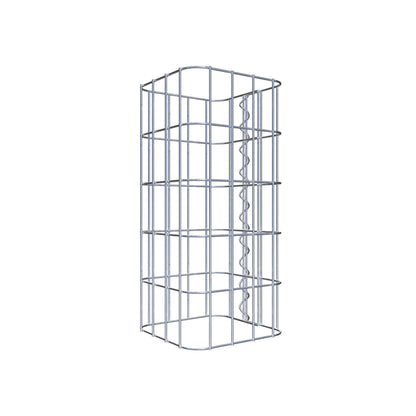 Schanskorf kolom 22 x 22 cm, MW 5 x 10 cm vierkant