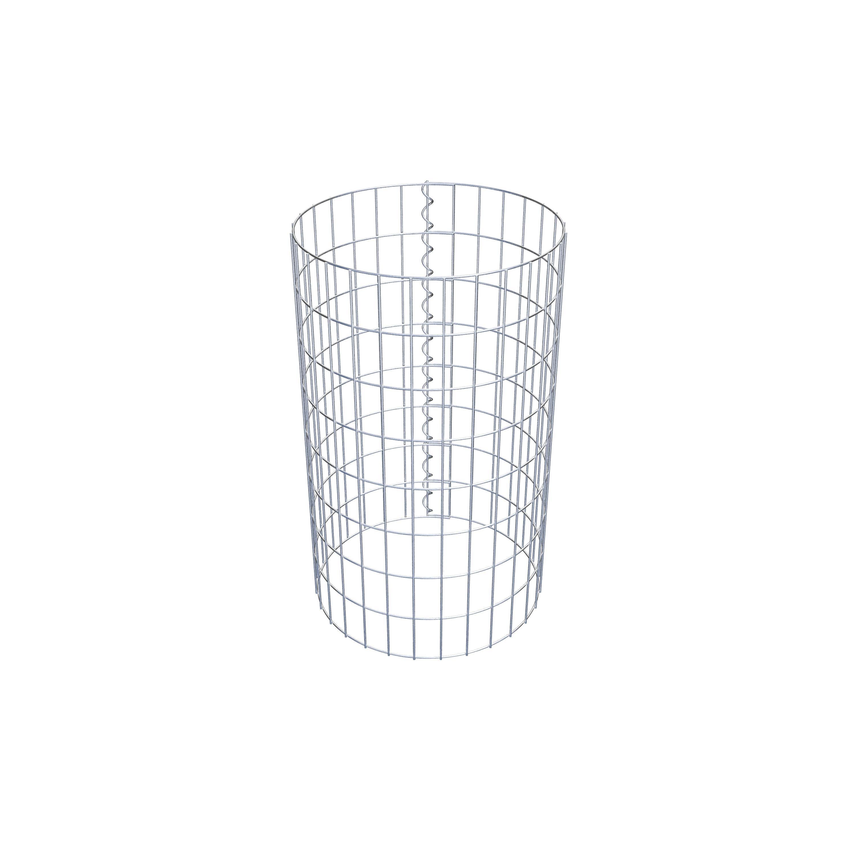 Gabionensäule Durchmesser 47 cm, MW 5 x 10 cm rund