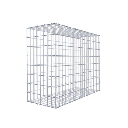 Gabião 100 cm x 80 cm x 40 cm (C x A x P), malhagem 5 cm x 10 cm, anel C