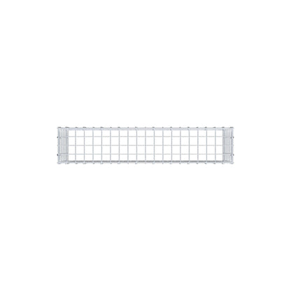 Monteret gabion type 3 100 cm x 40 cm x 20 cm (L x H x D), maskestørrelse 5 cm x 5 cm, C-ring